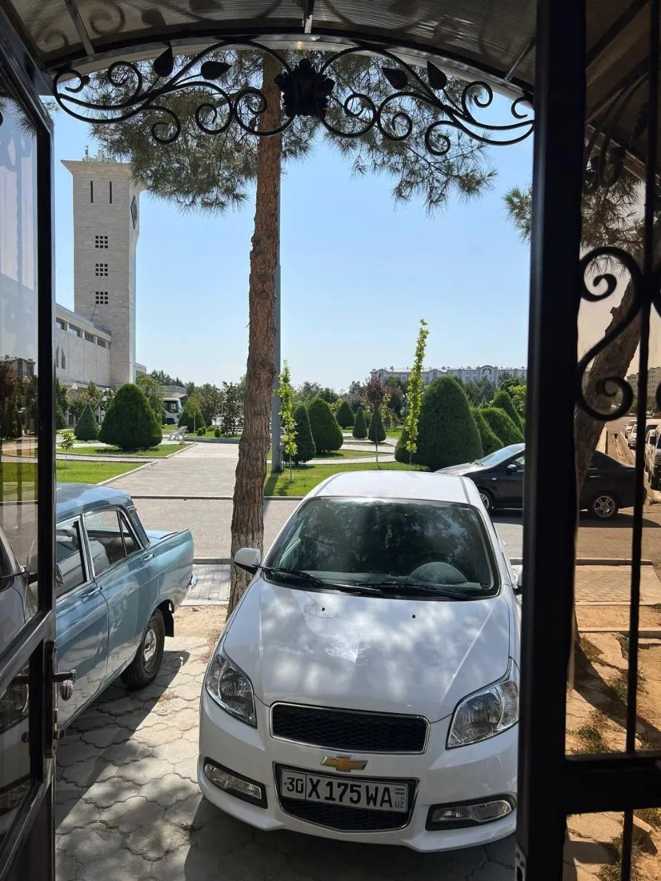 Parking in Khan Apartments
