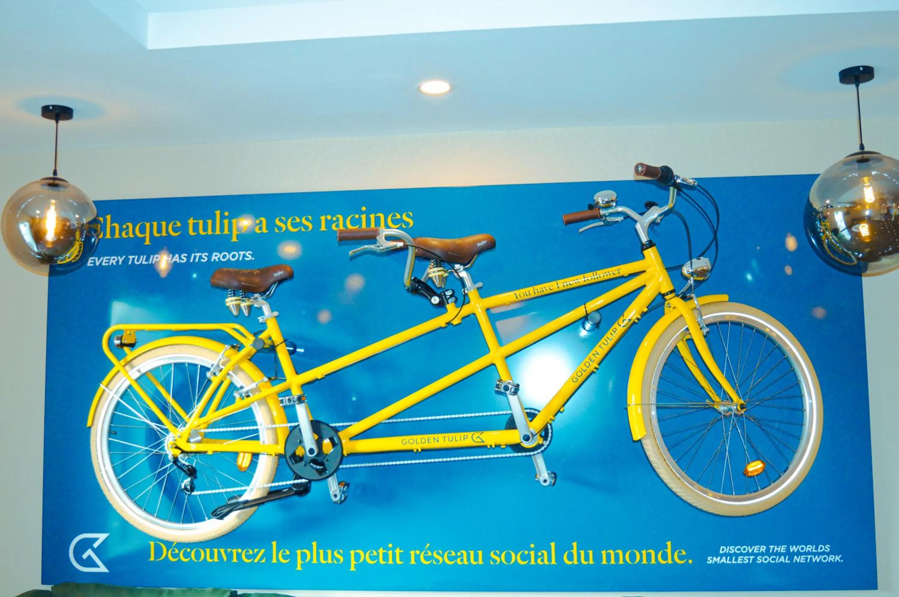 Lobby or reception in Golden Tulip Dieppe Hôtel & Spa