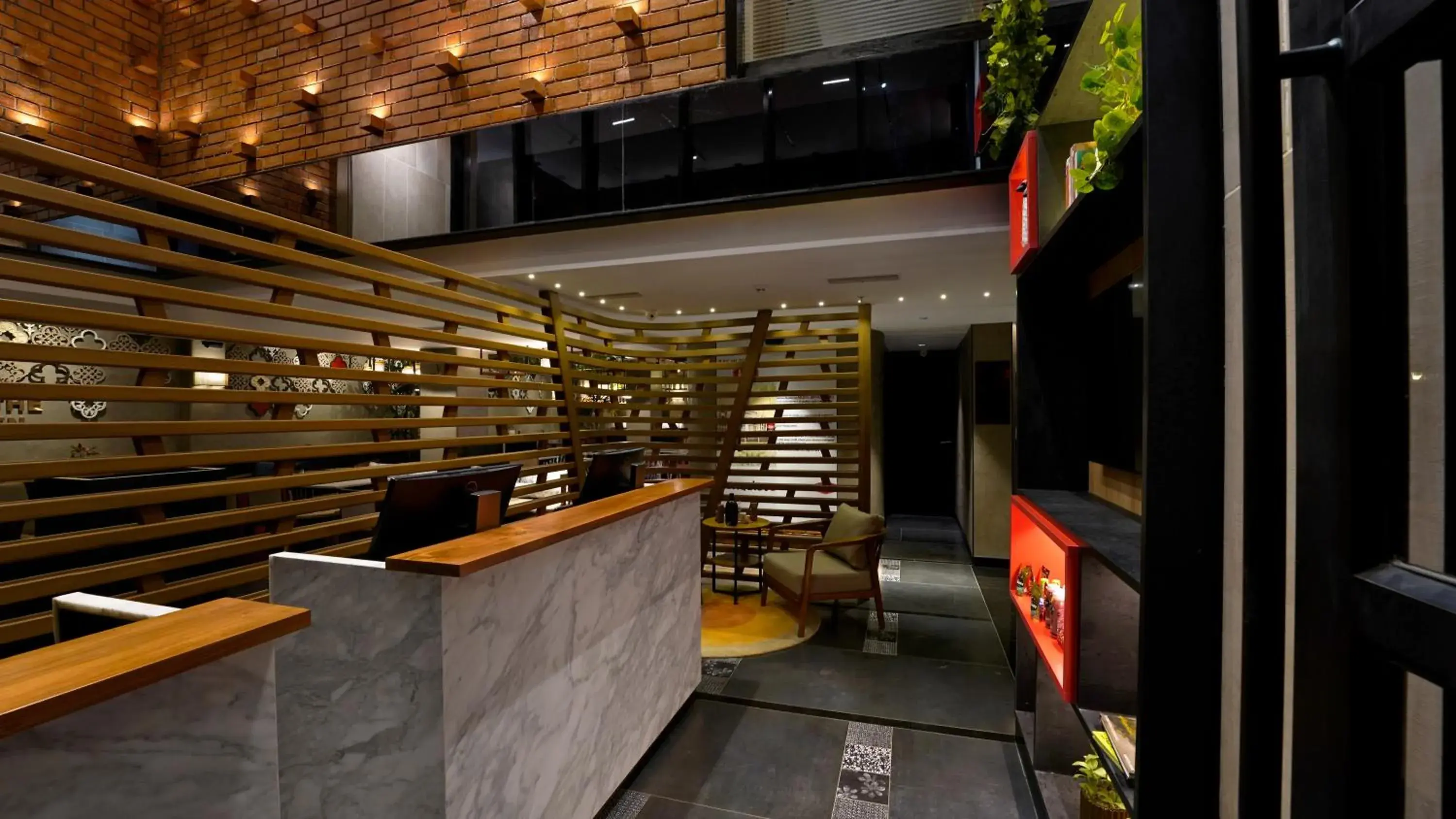 Lobby or reception in Aiden by Best Western Hennur Bengaluru Lobby or reception in Aiden by Best Western Hennur Bengaluru