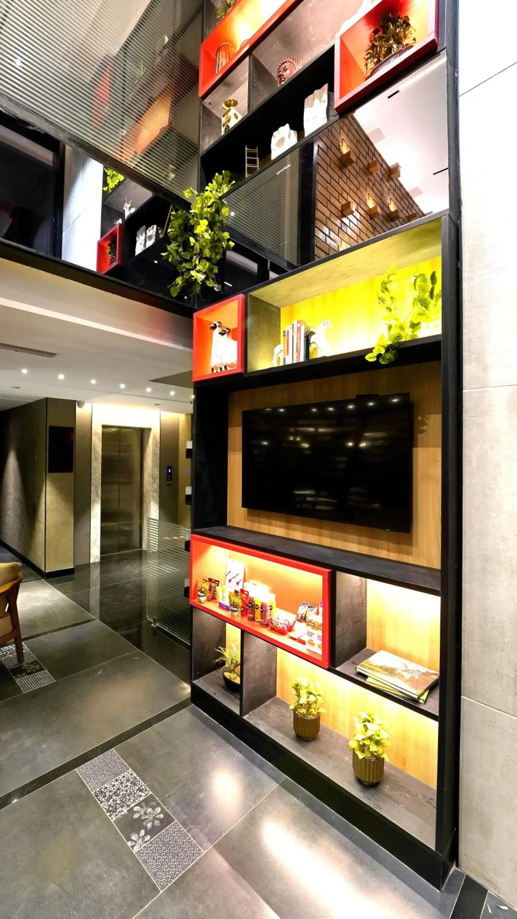 Lobby or reception in Aiden by Best Western Hennur Bengaluru Lobby or reception in Aiden by Best Western Hennur Bengaluru