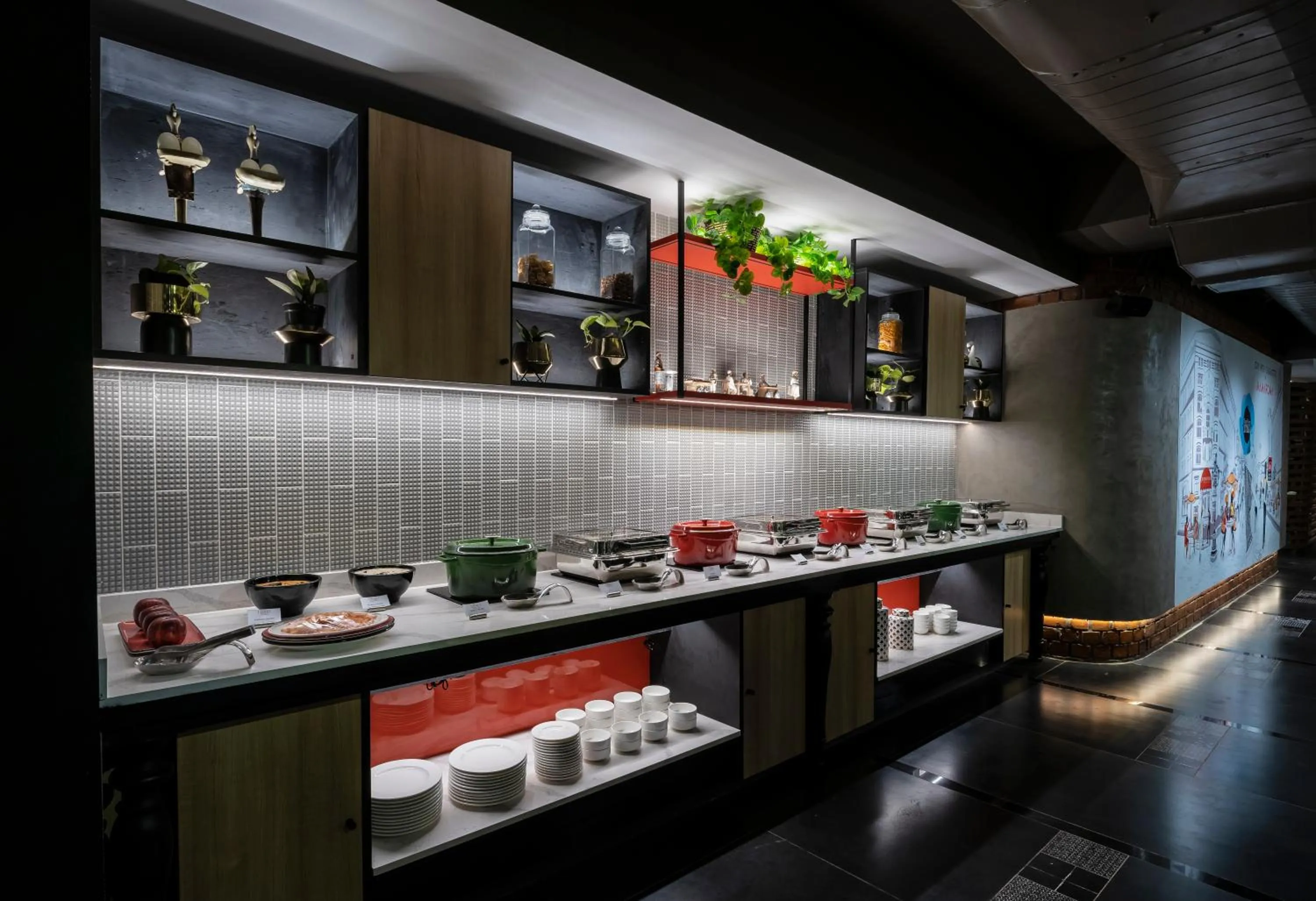 Kitchen or kitchenette in Aiden by Best Western Hennur Bengaluru