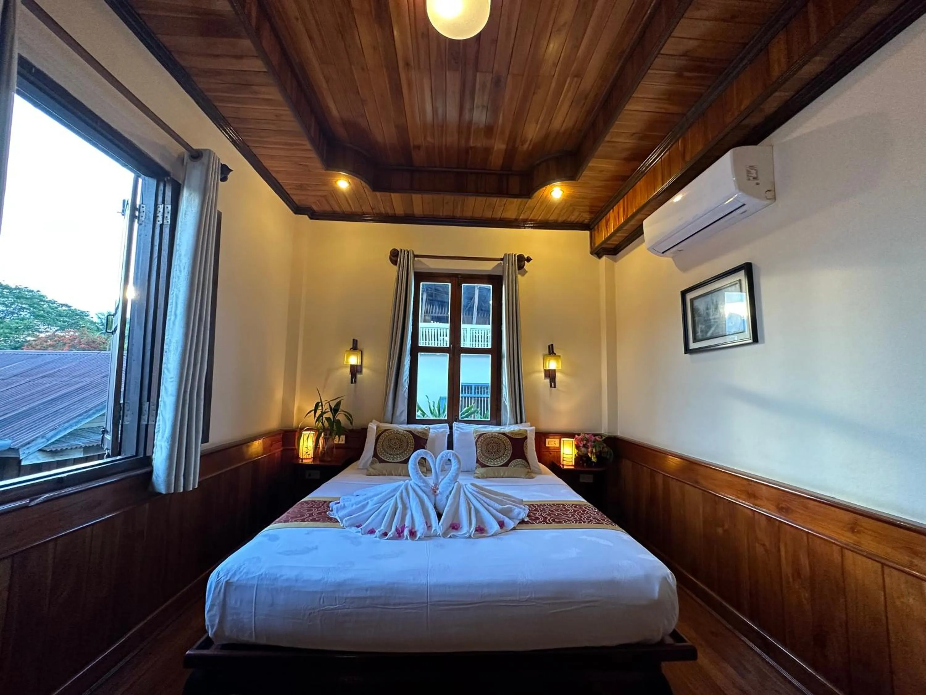 Bed in Ammata Boutique Villa