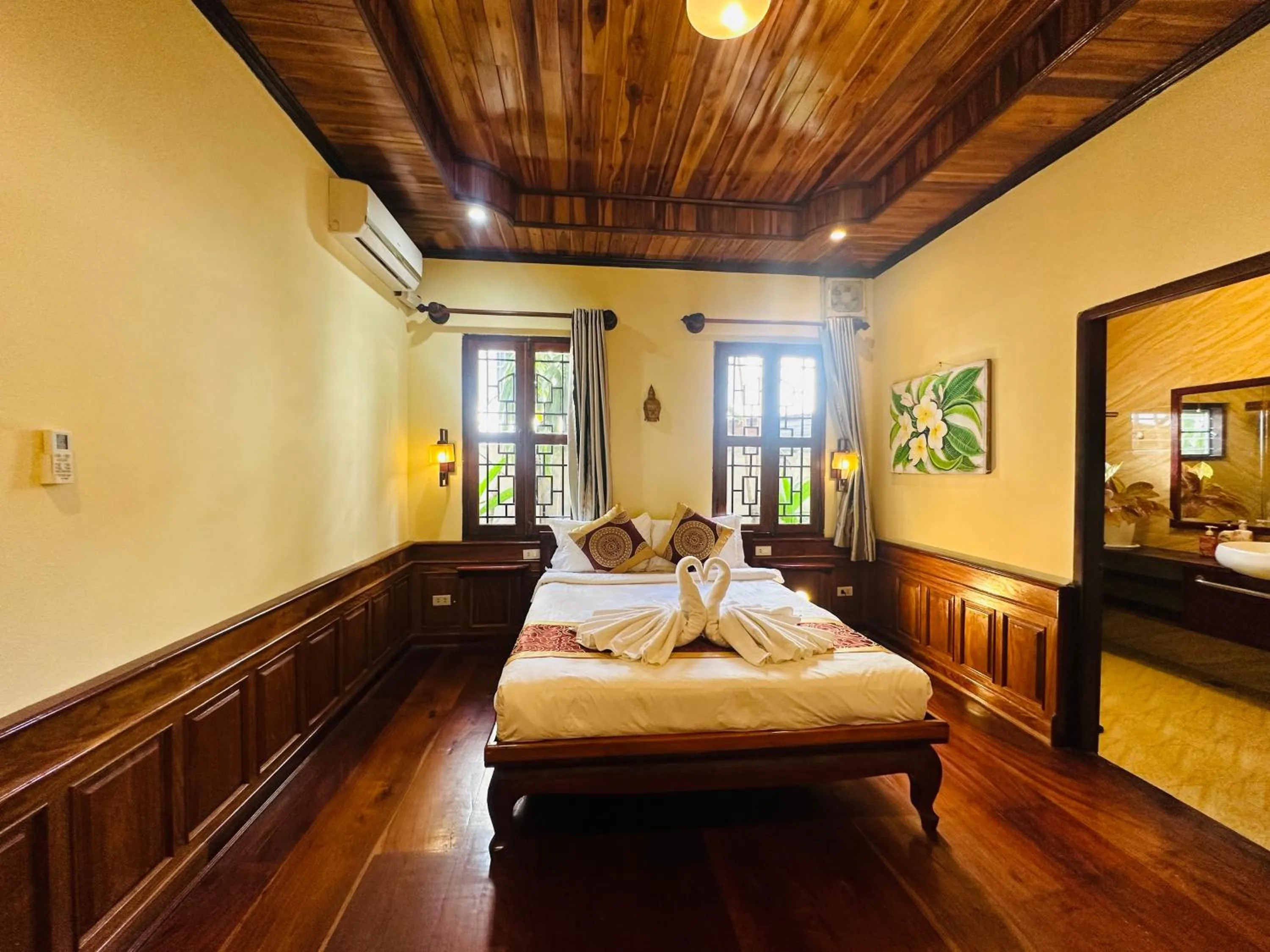 Bed in Ammata Boutique Villa