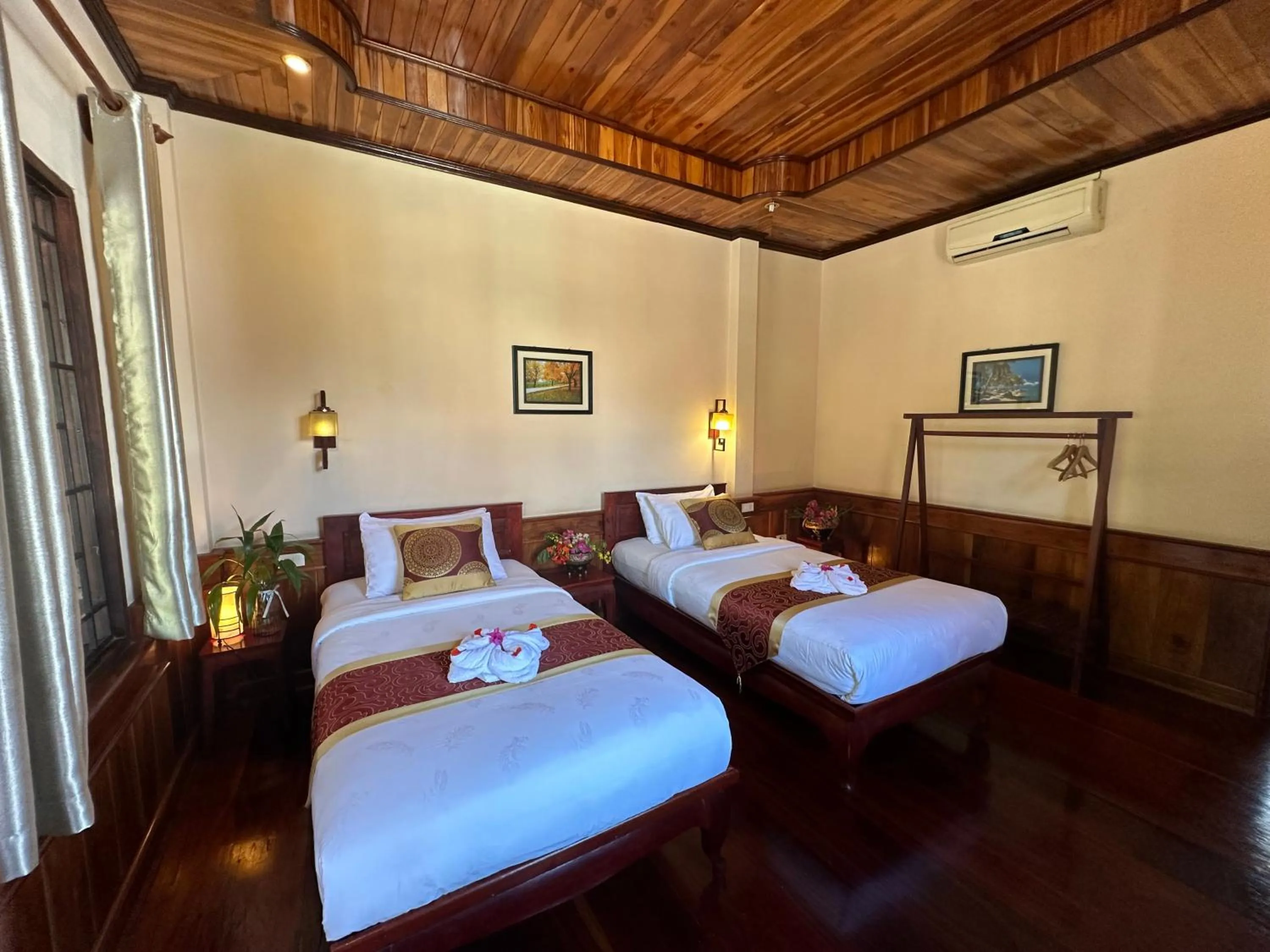 Bed in Ammata Boutique Villa
