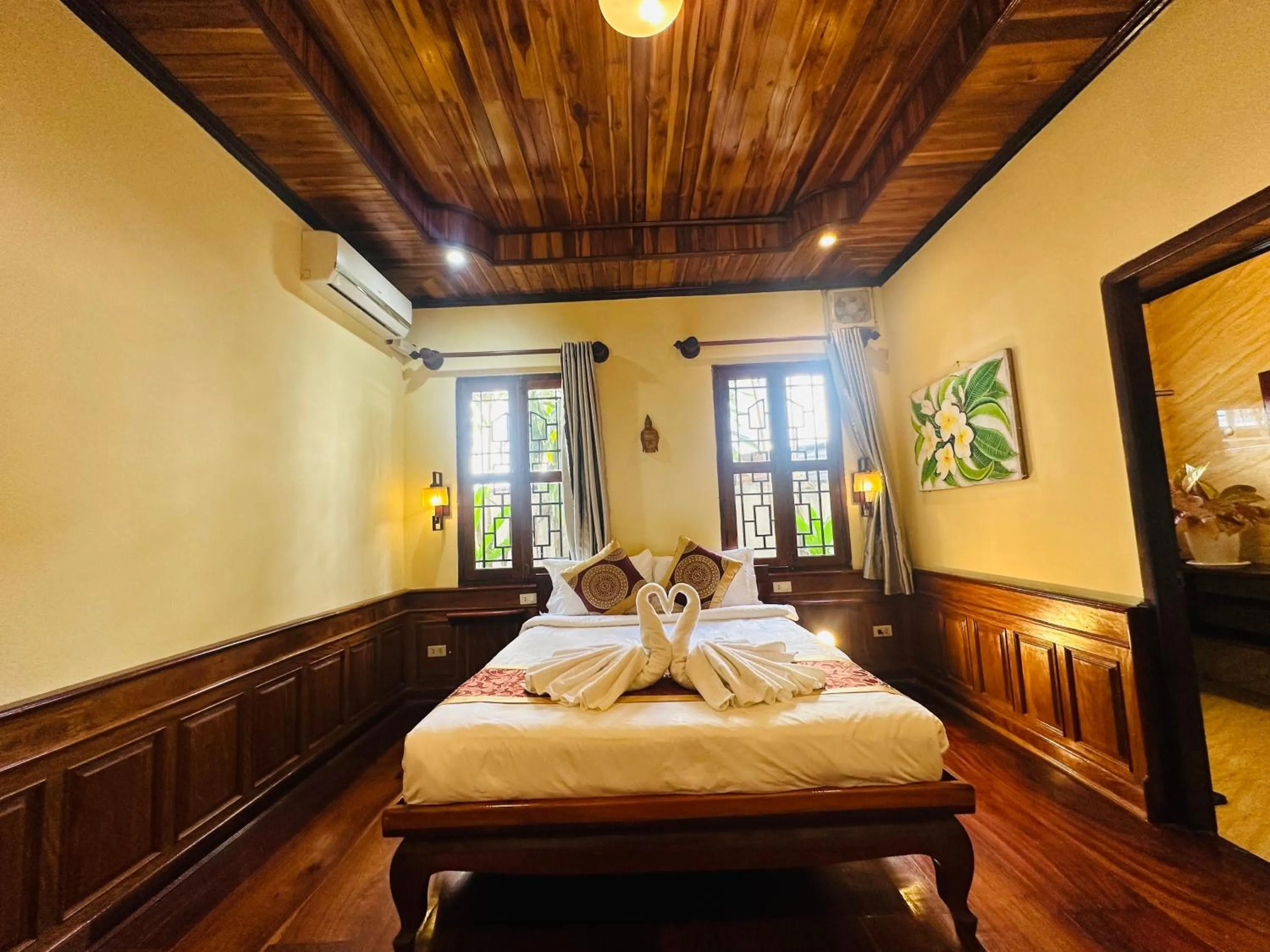 Bed in Ammata Boutique Villa