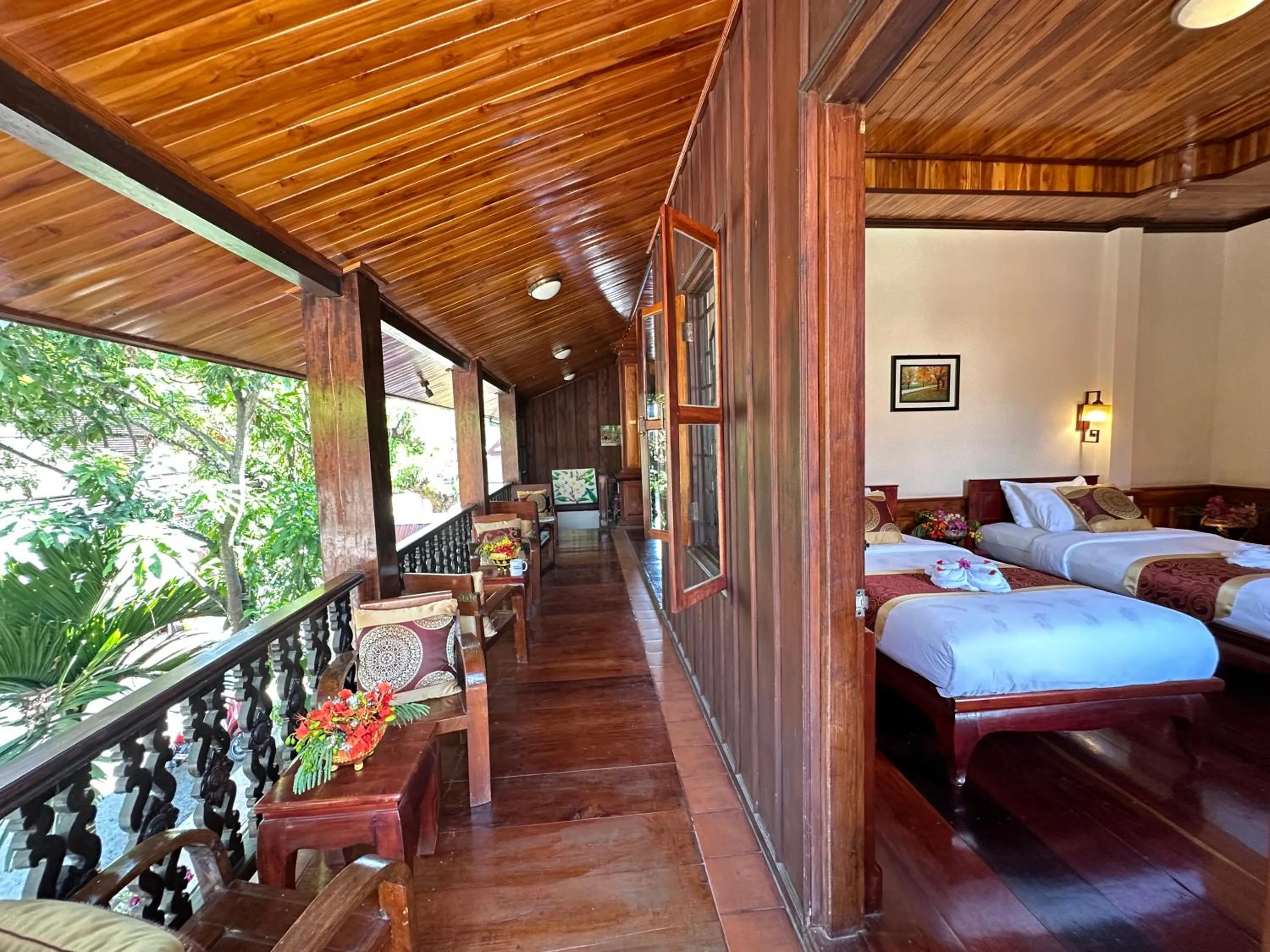 Bed in Ammata Boutique Villa
