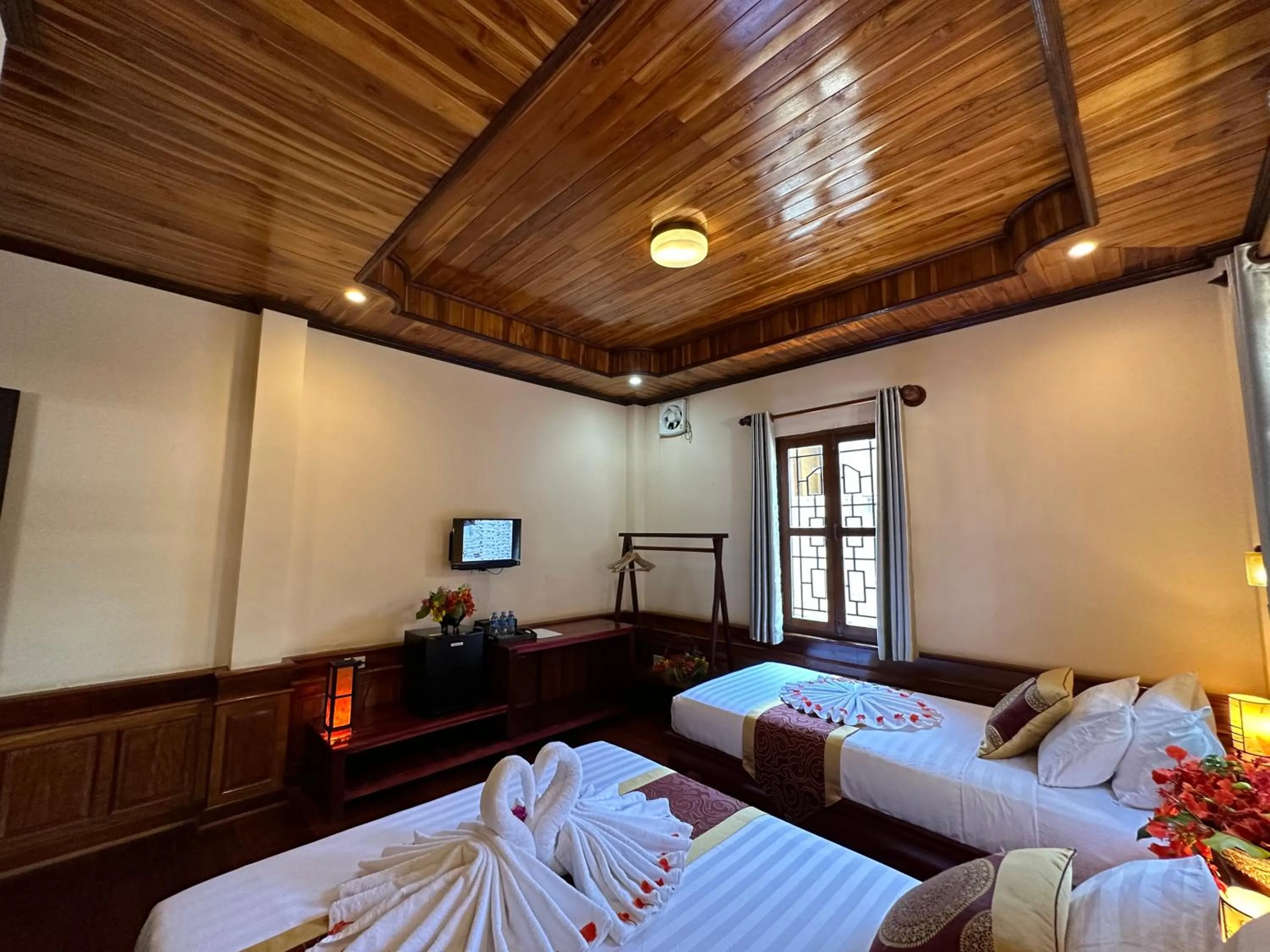 Bed in Ammata Boutique Villa