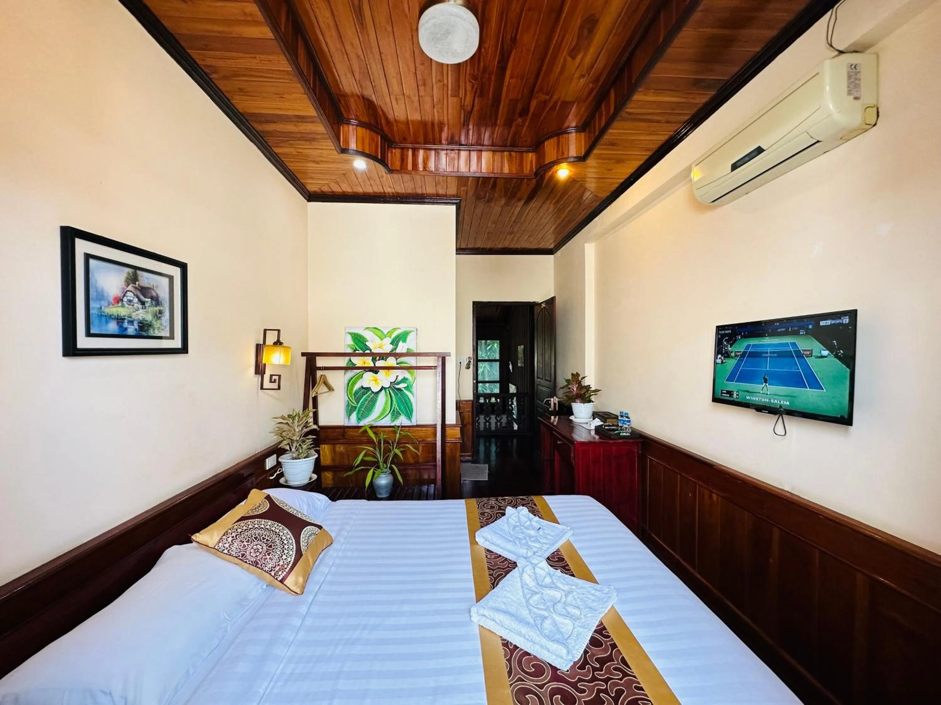 Bed in Ammata Boutique Villa