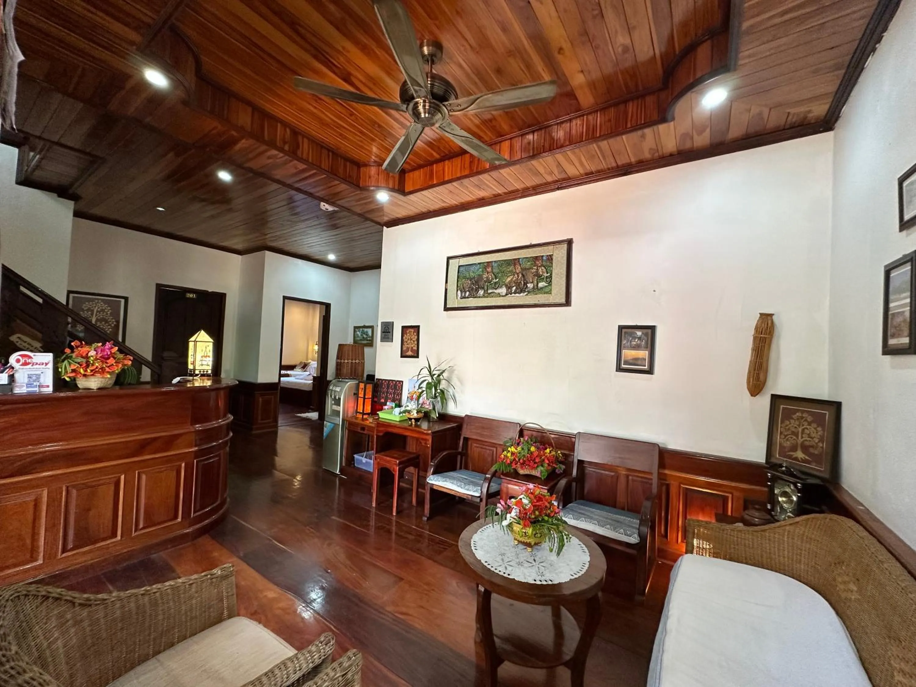 Living room in Ammata Boutique Villa