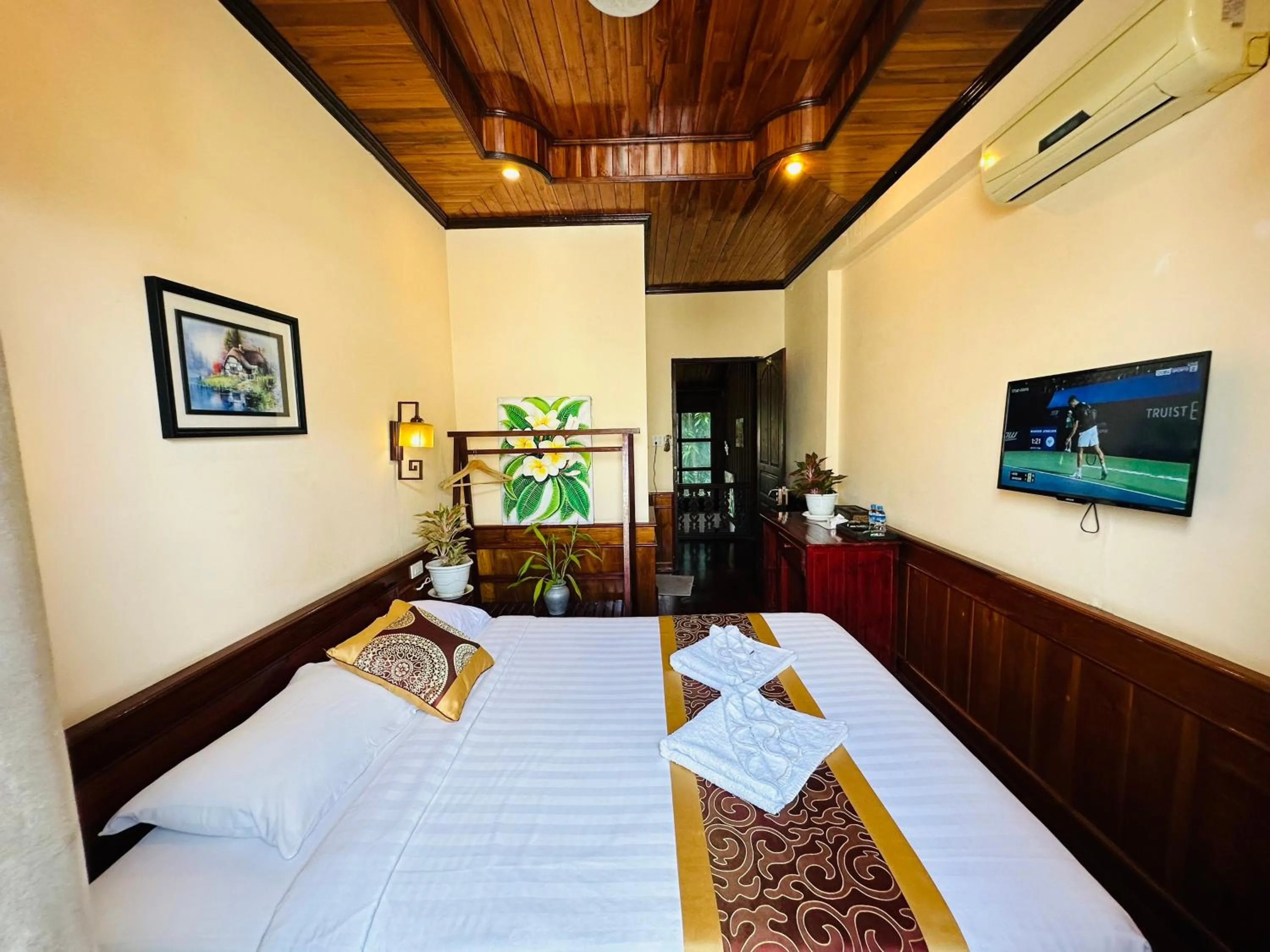 Bed in Ammata Boutique Villa