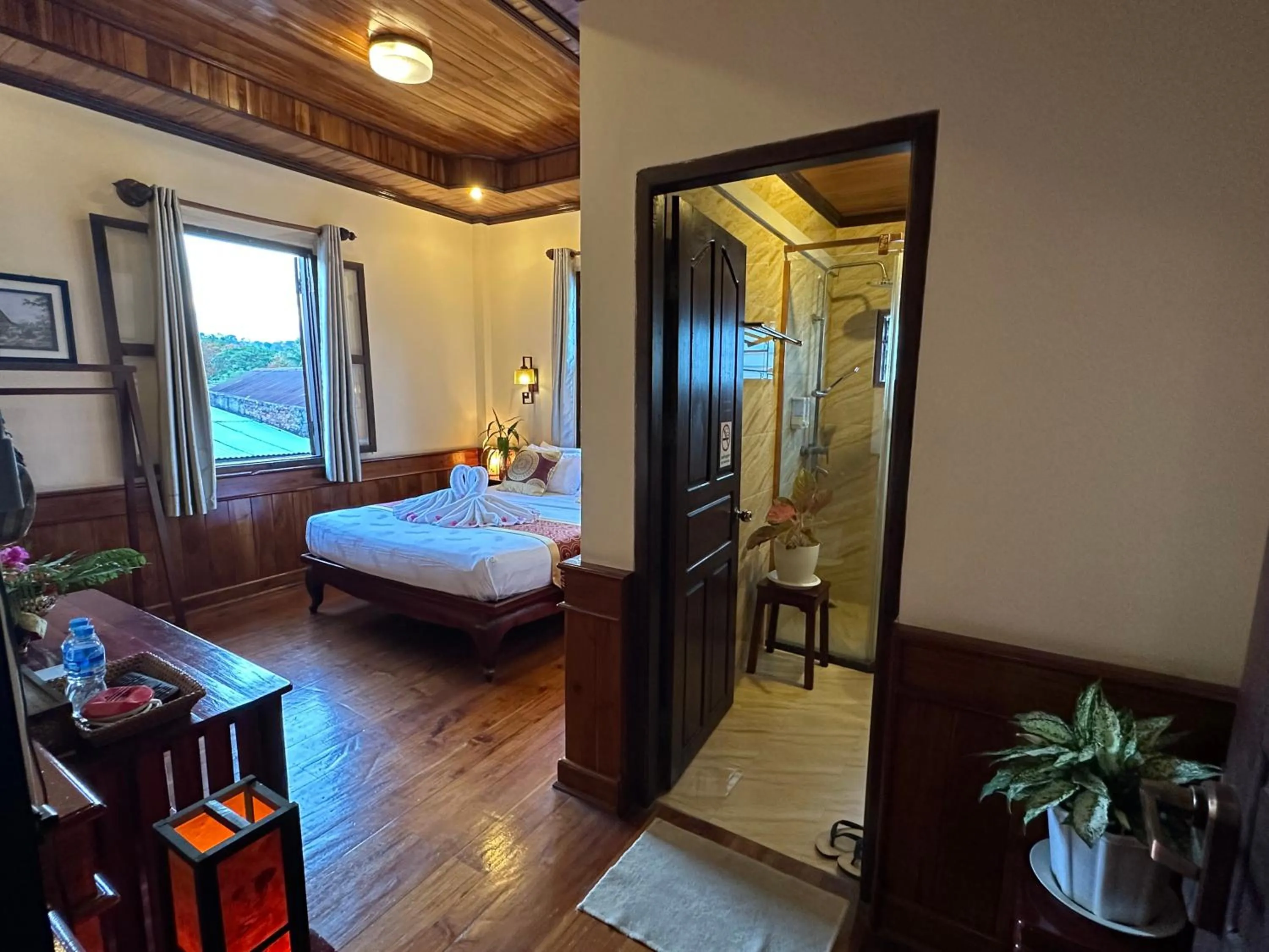 Bed in Ammata Boutique Villa