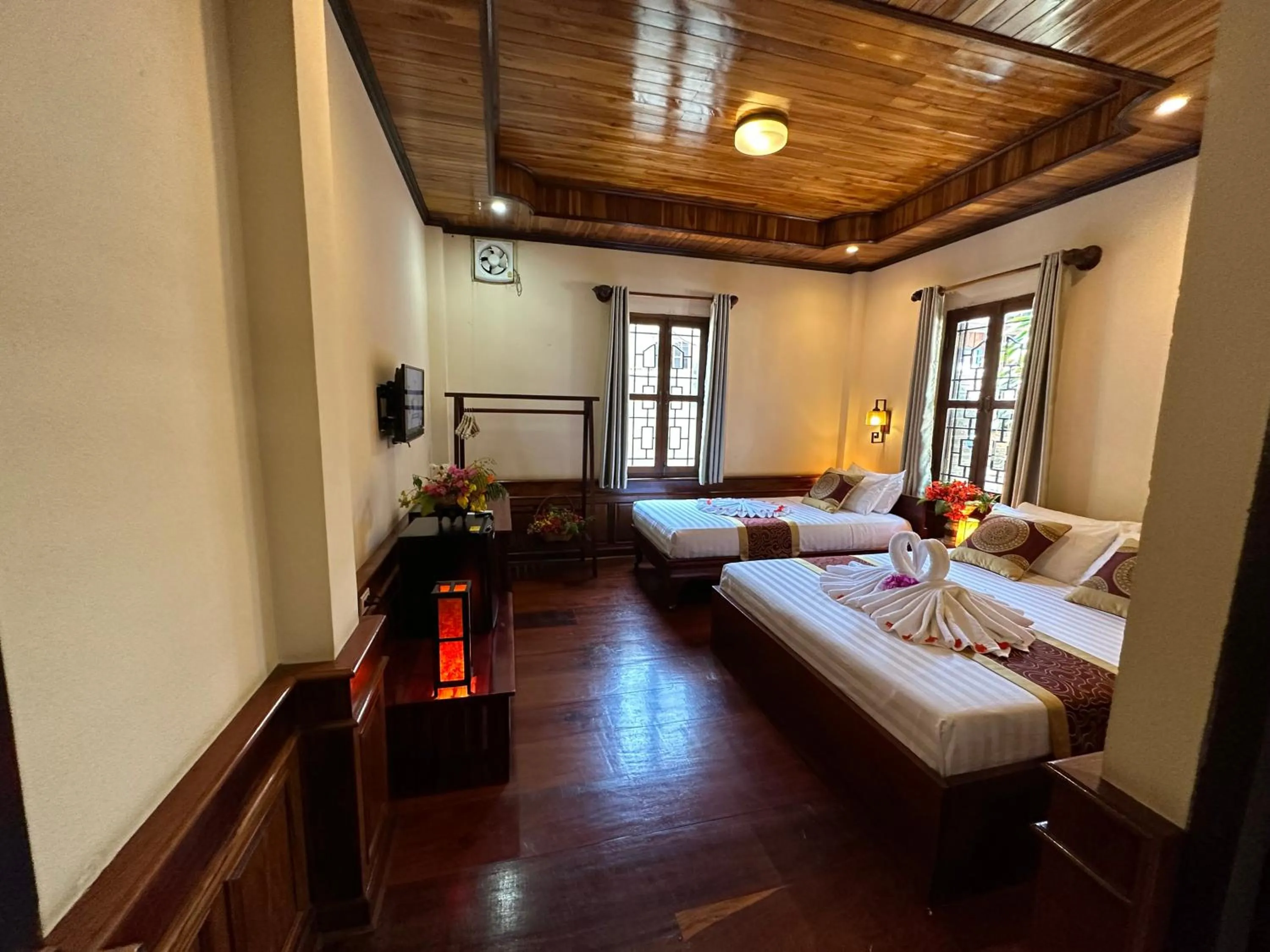 Bed in Ammata Boutique Villa