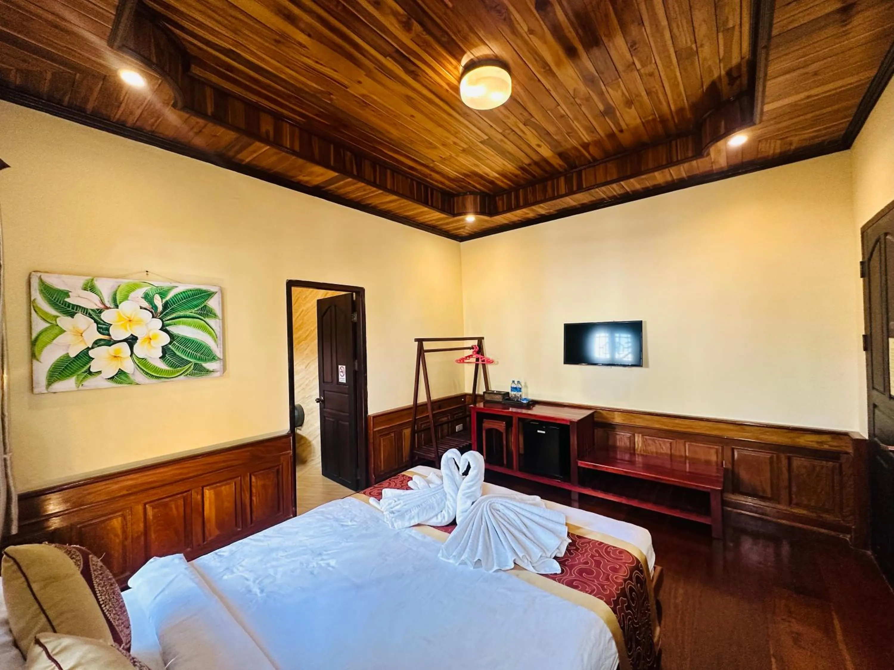 Communal lounge/ TV room, Bed in Ammata Boutique Villa