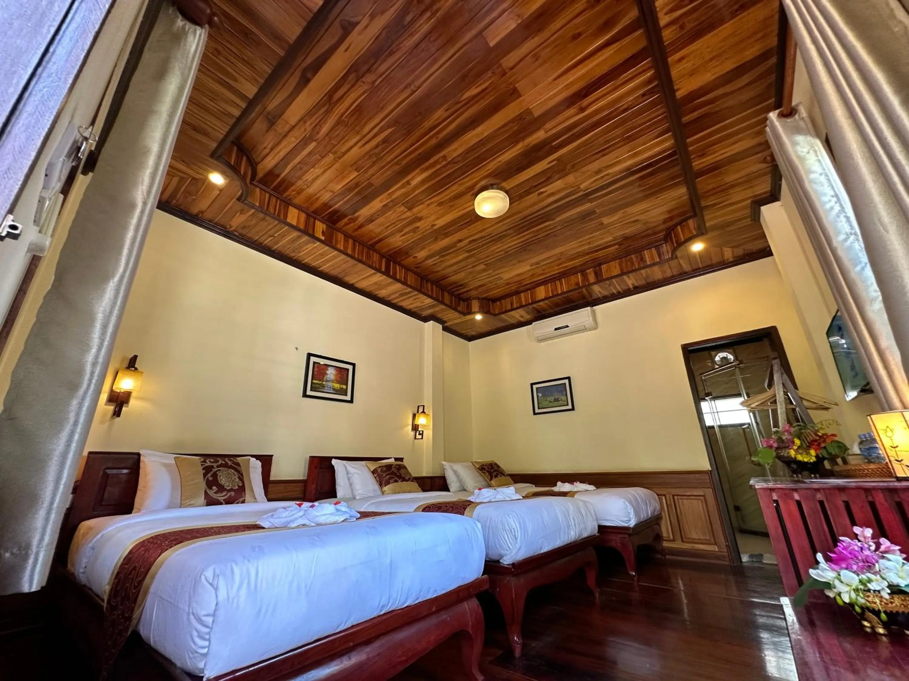 Bed in Ammata Boutique Villa