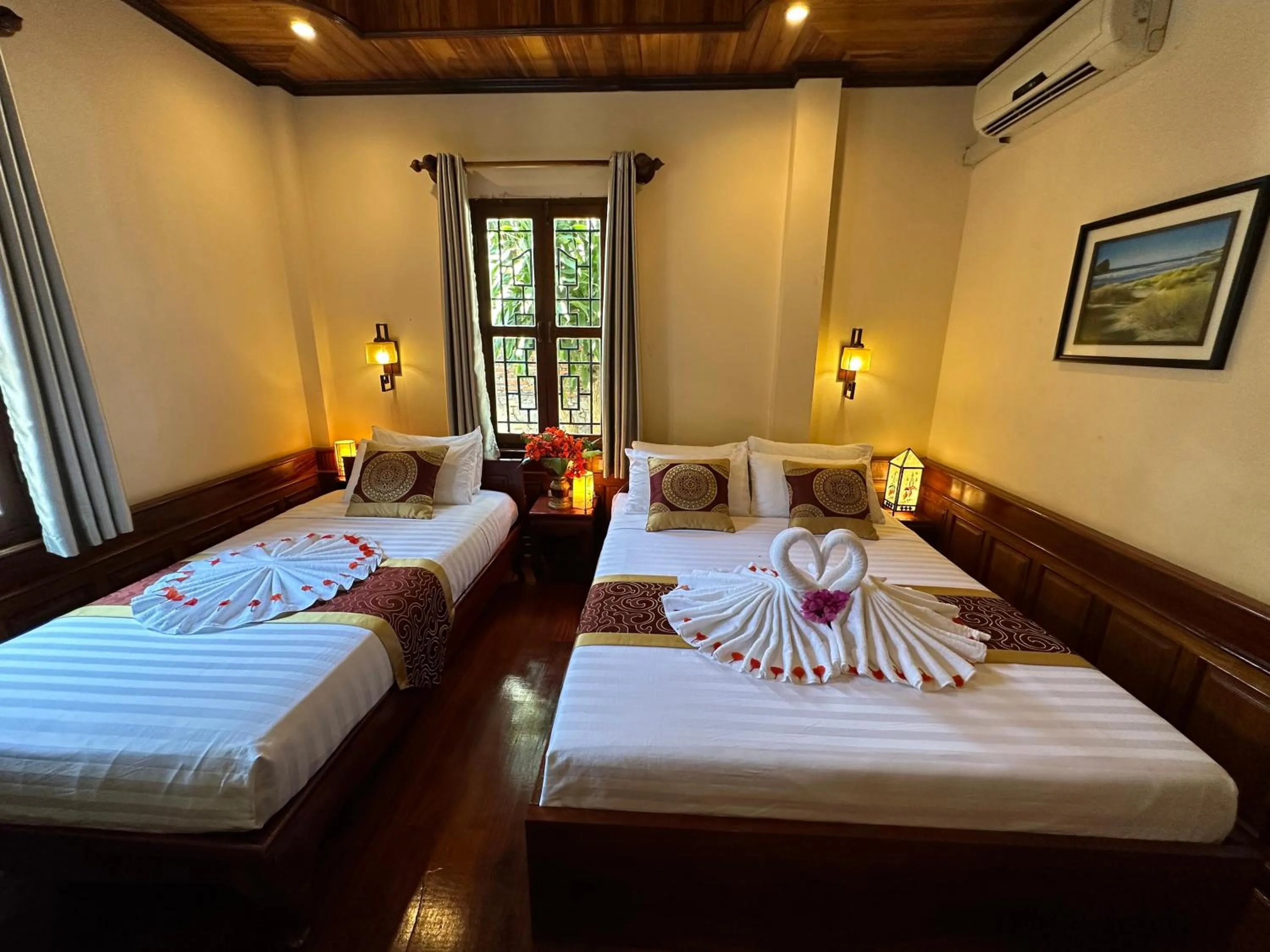 Bed in Ammata Boutique Villa