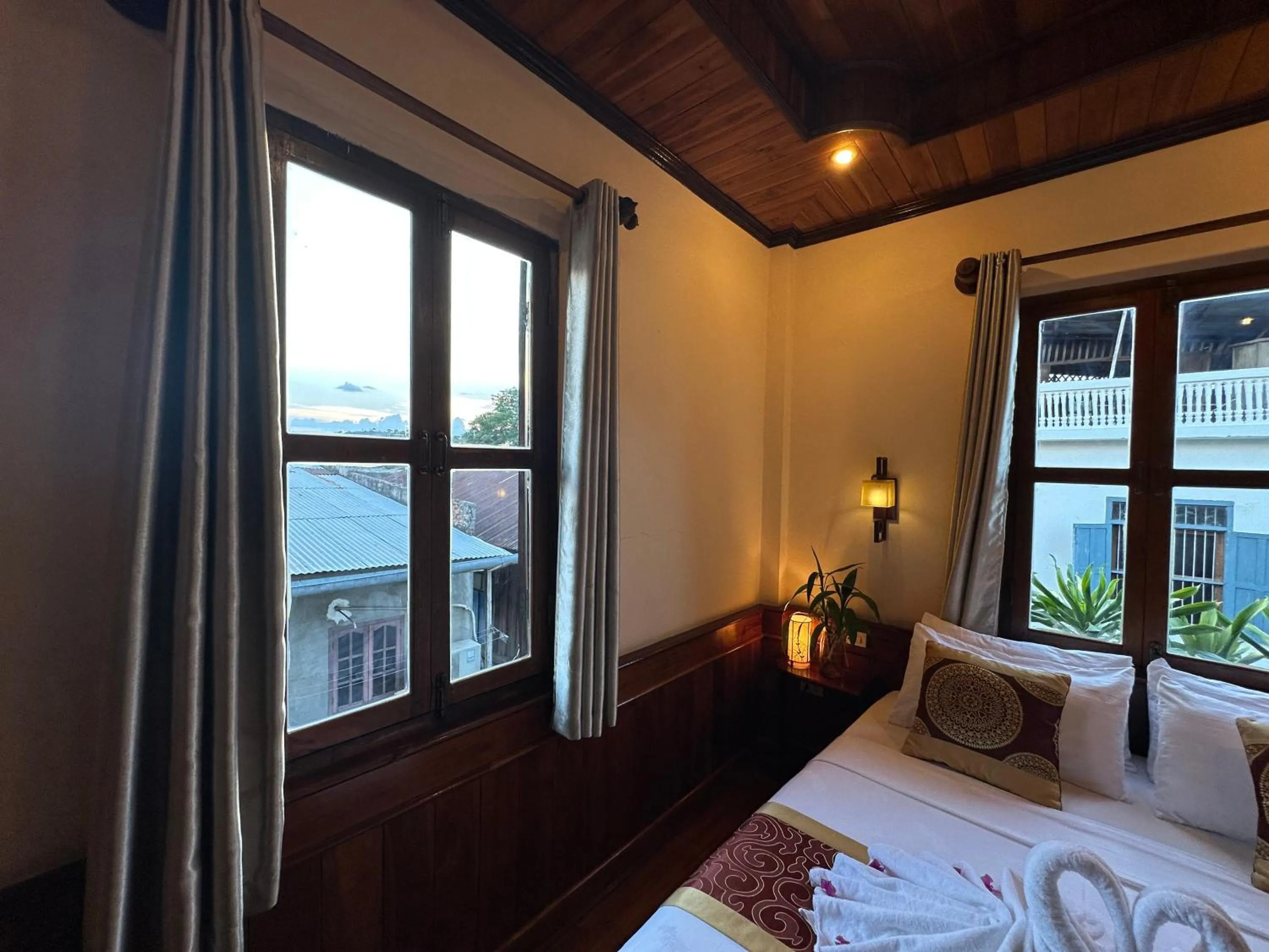 Bed in Ammata Boutique Villa