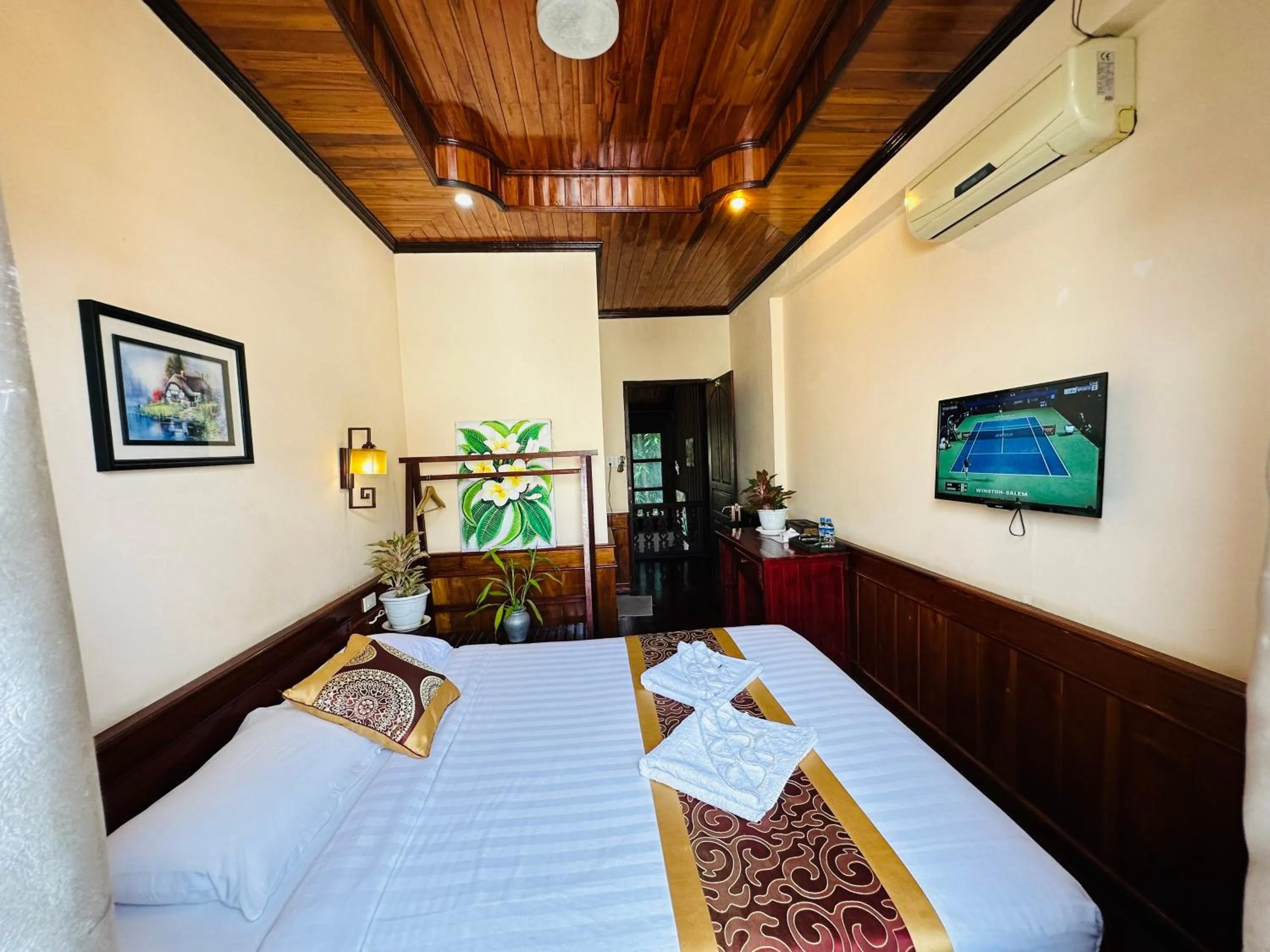 Bed in Ammata Boutique Villa