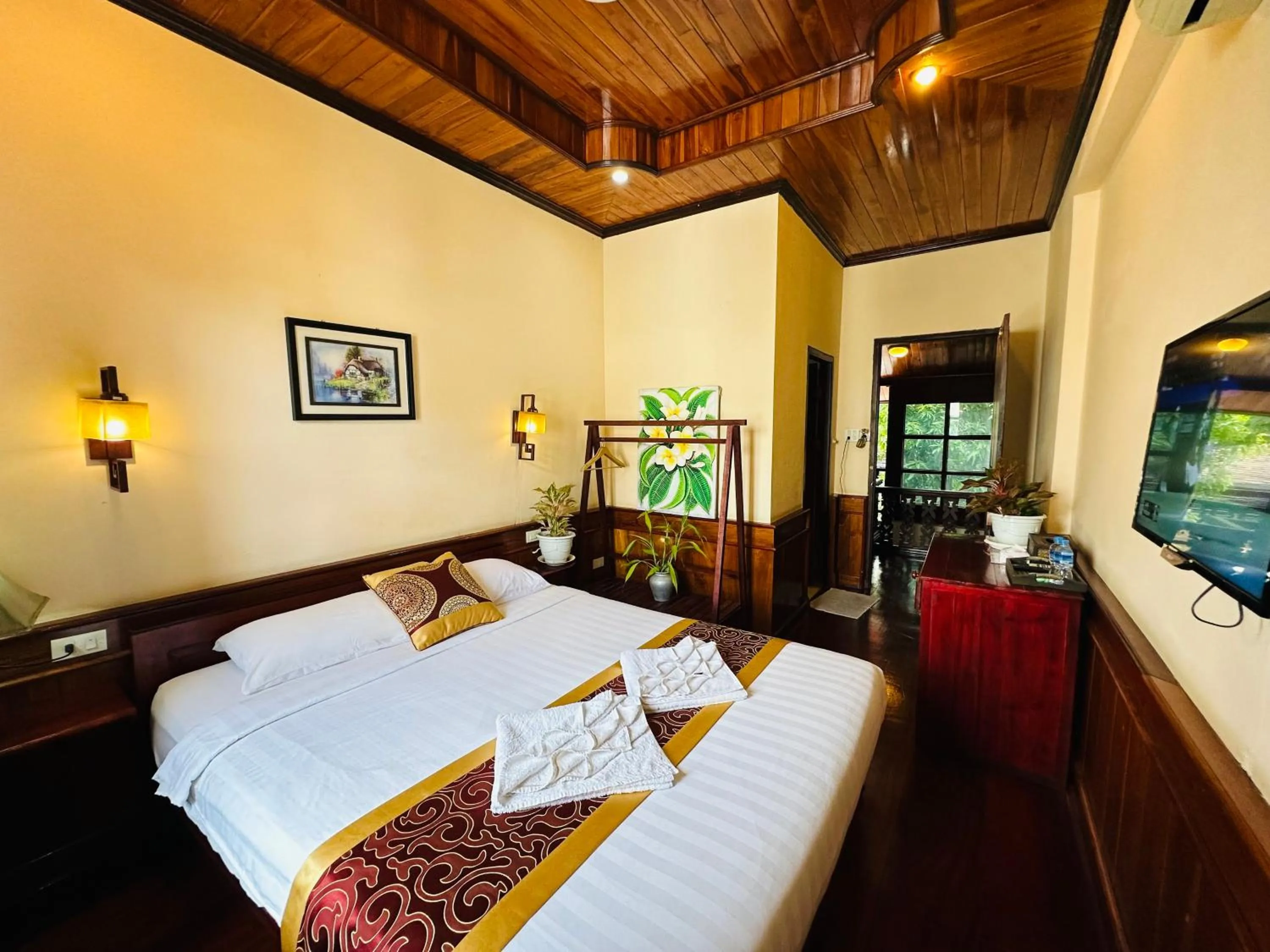 Bed in Ammata Boutique Villa