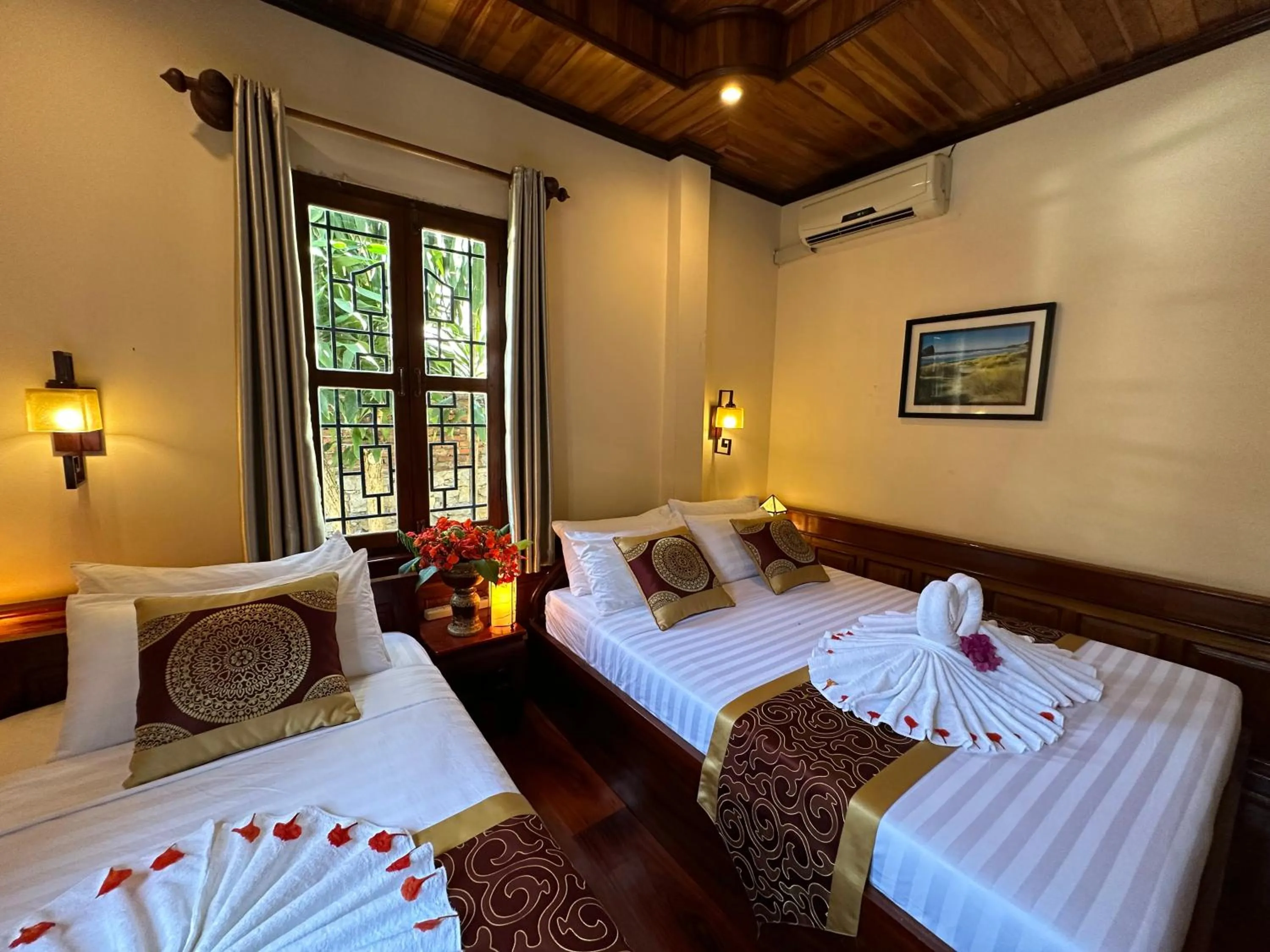Bed in Ammata Boutique Villa