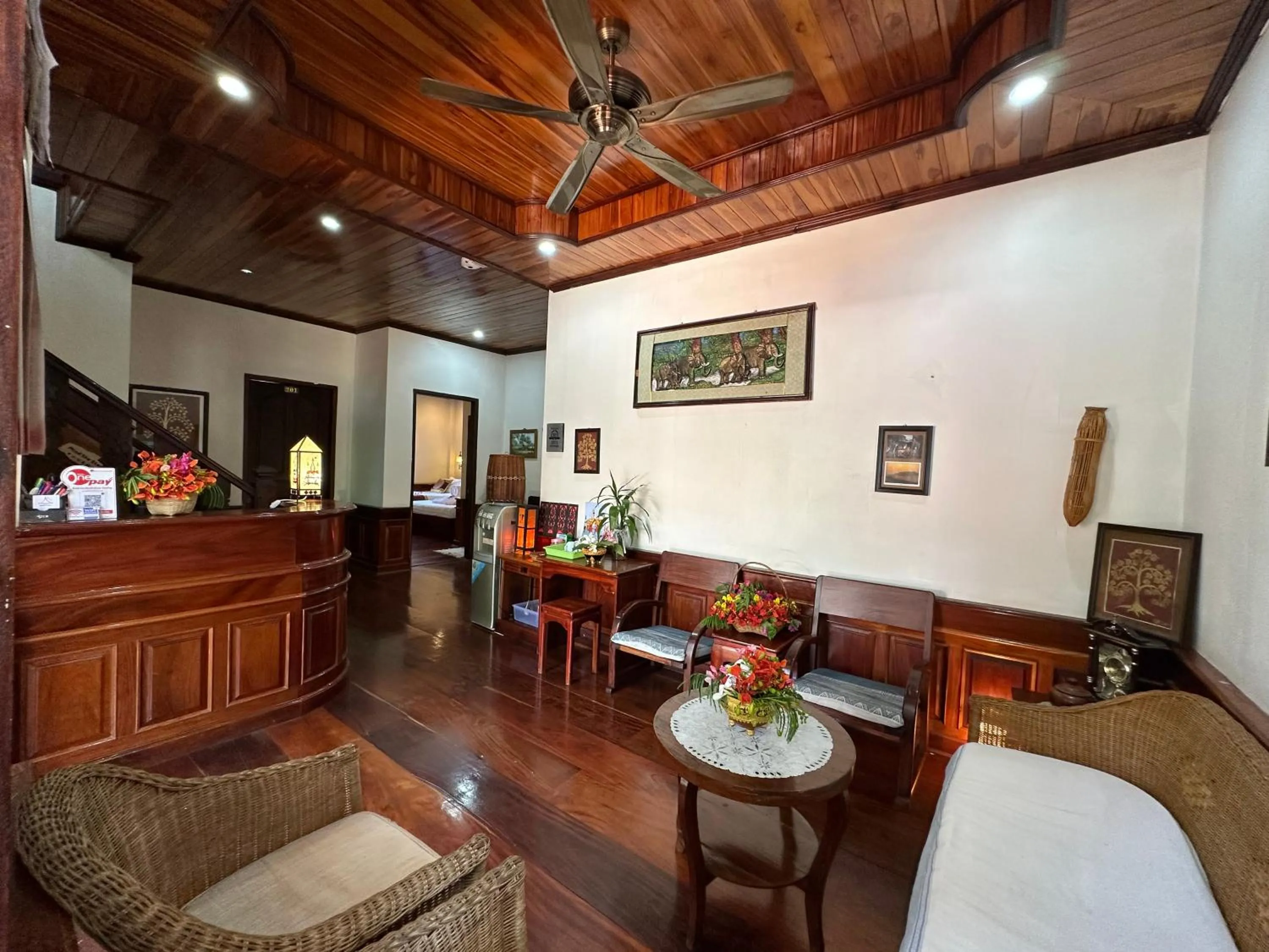 Living room in Ammata Boutique Villa
