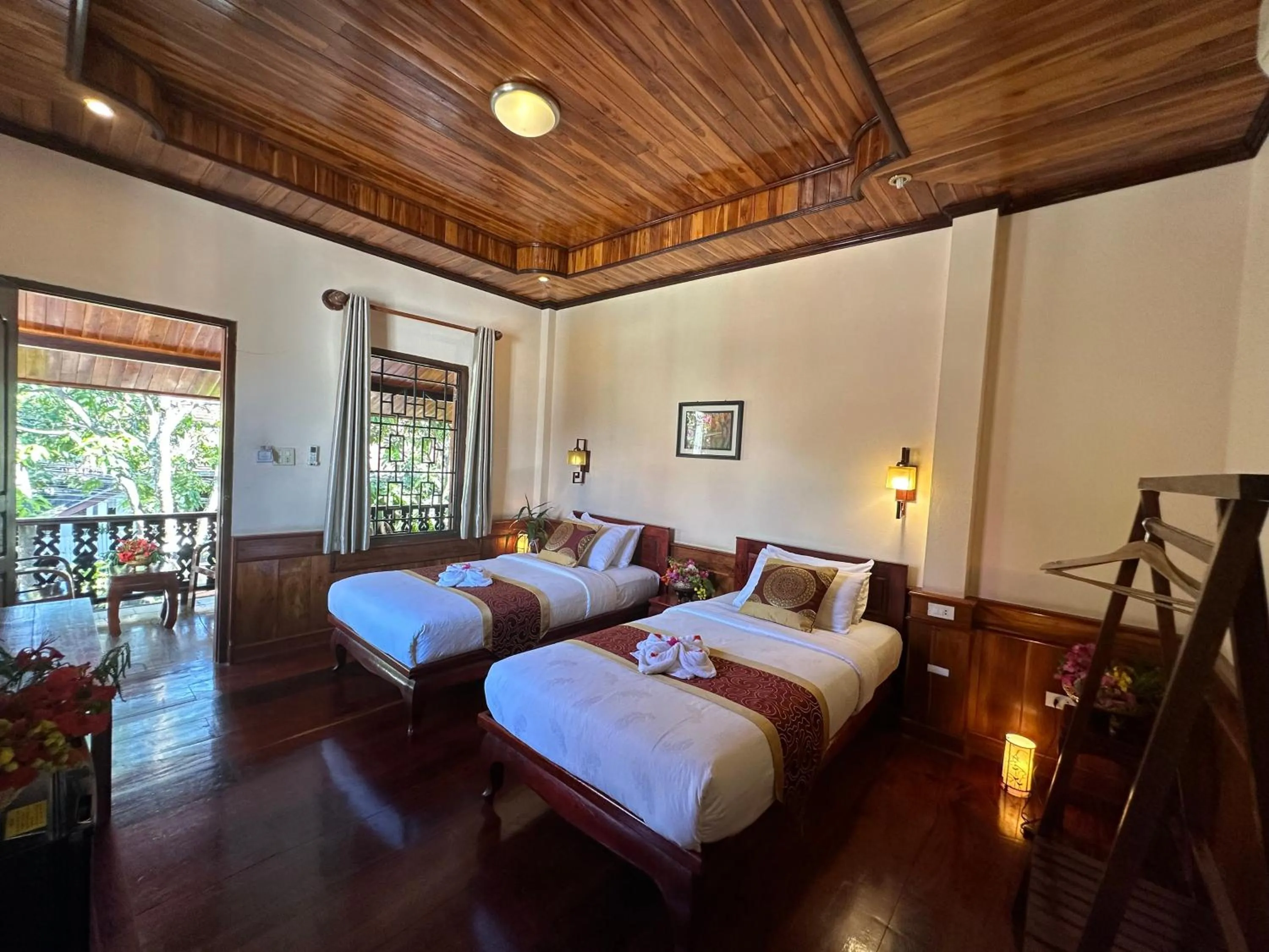 Bed in Ammata Boutique Villa