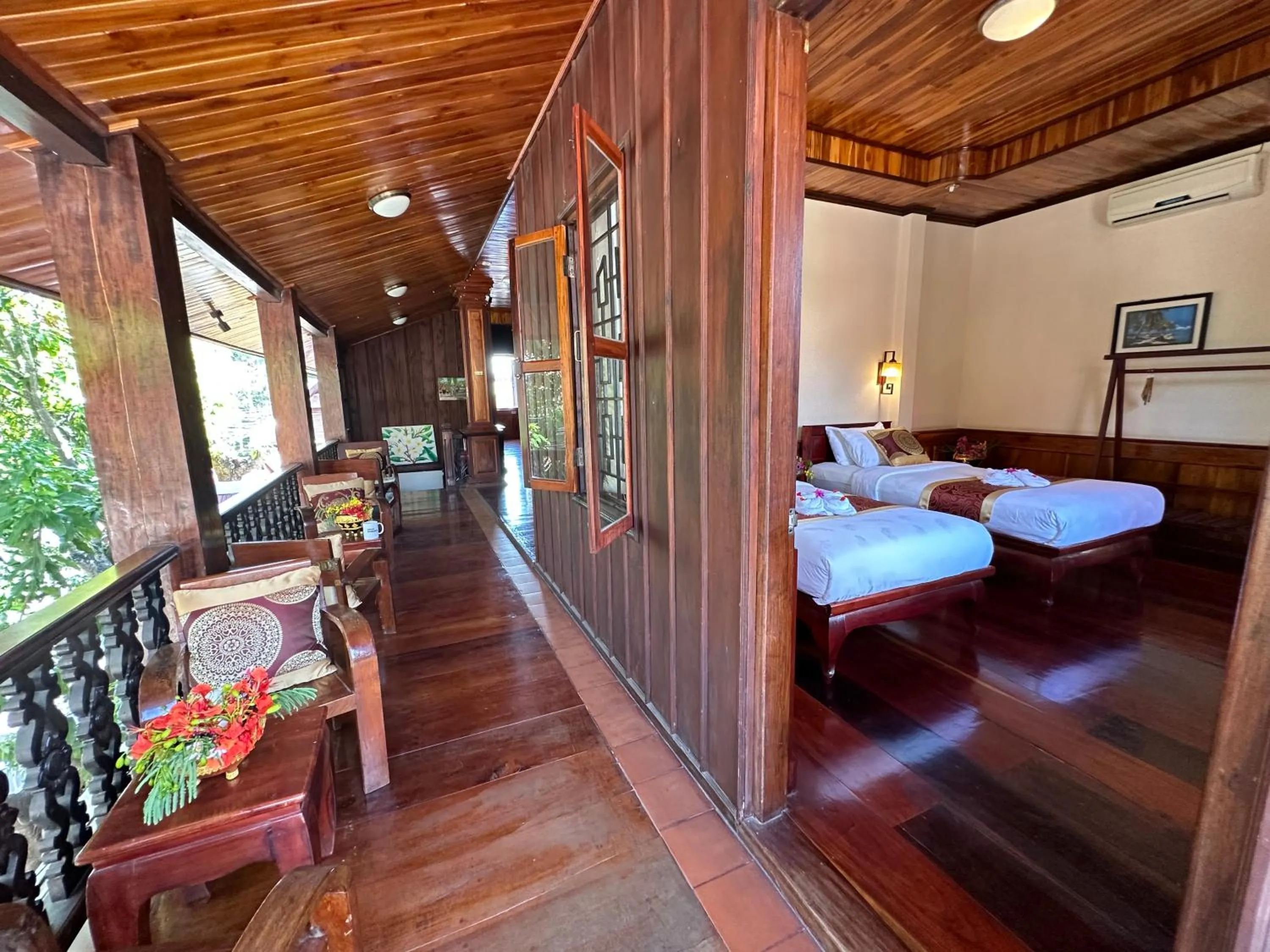 Bed in Ammata Boutique Villa