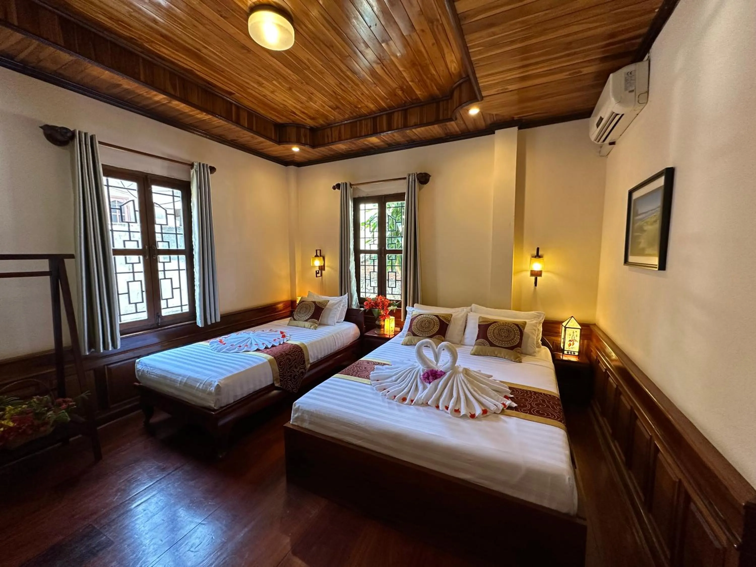 Bed in Ammata Boutique Villa