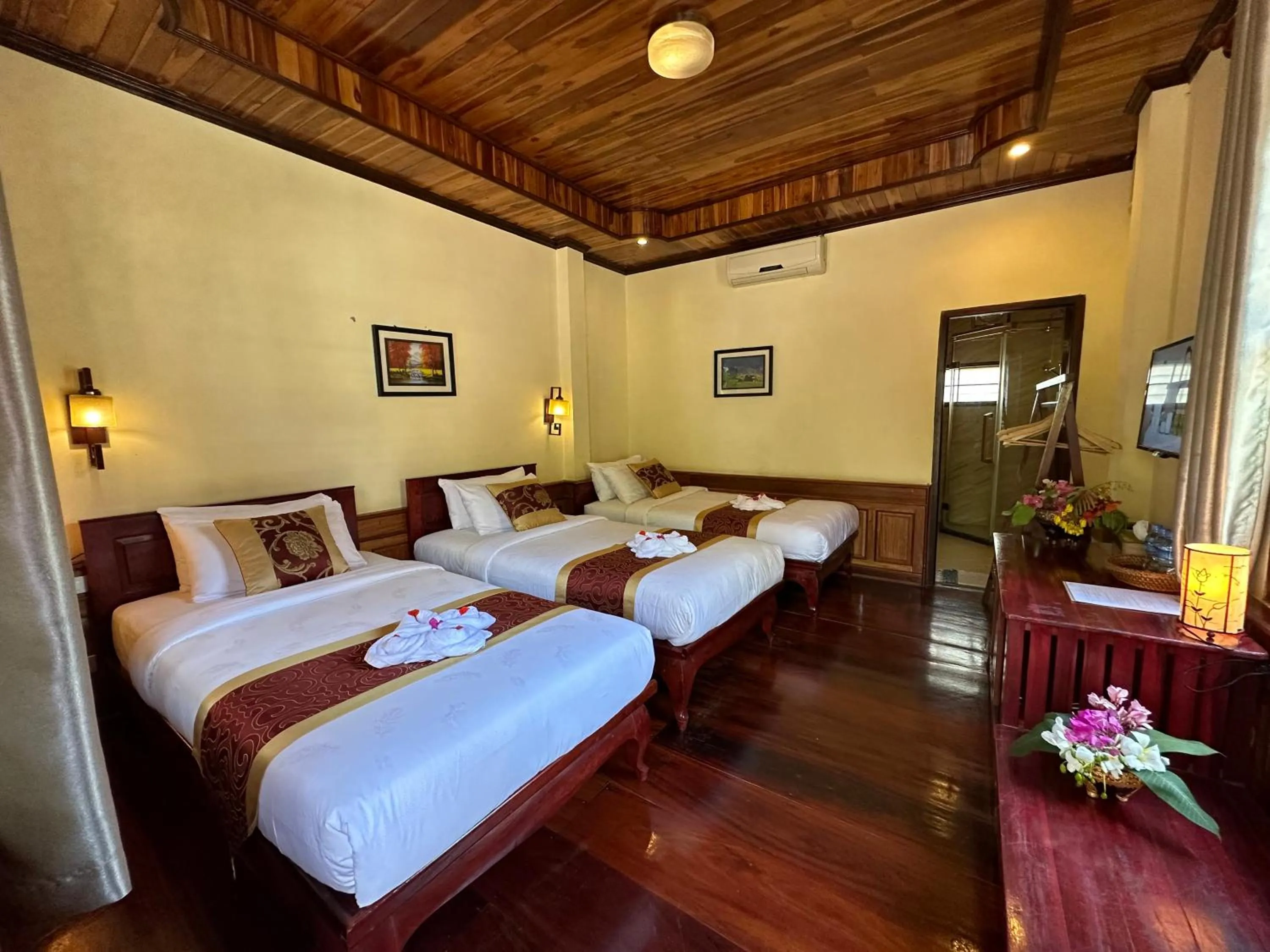 Bed in Ammata Boutique Villa
