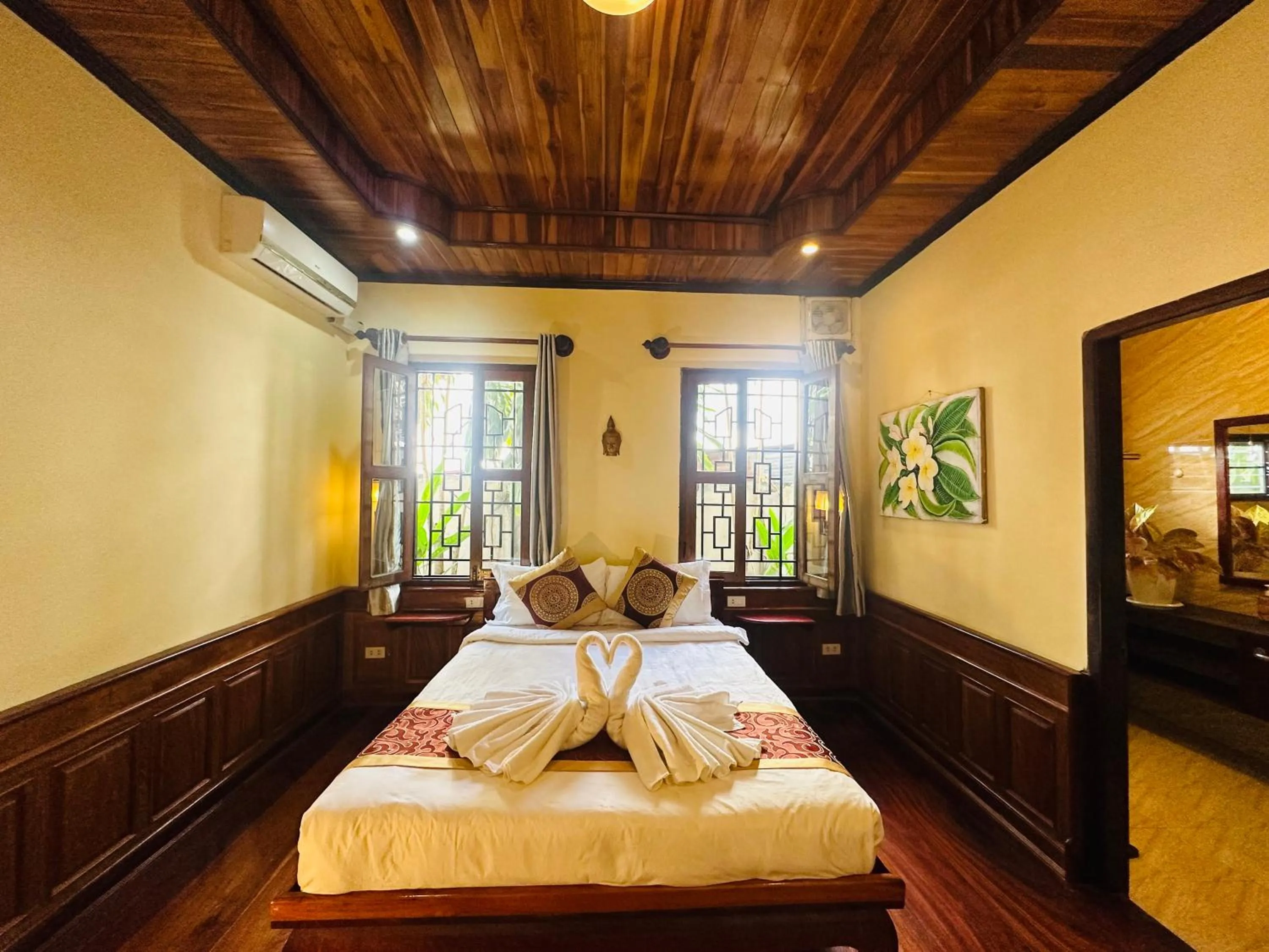 Bed in Ammata Boutique Villa