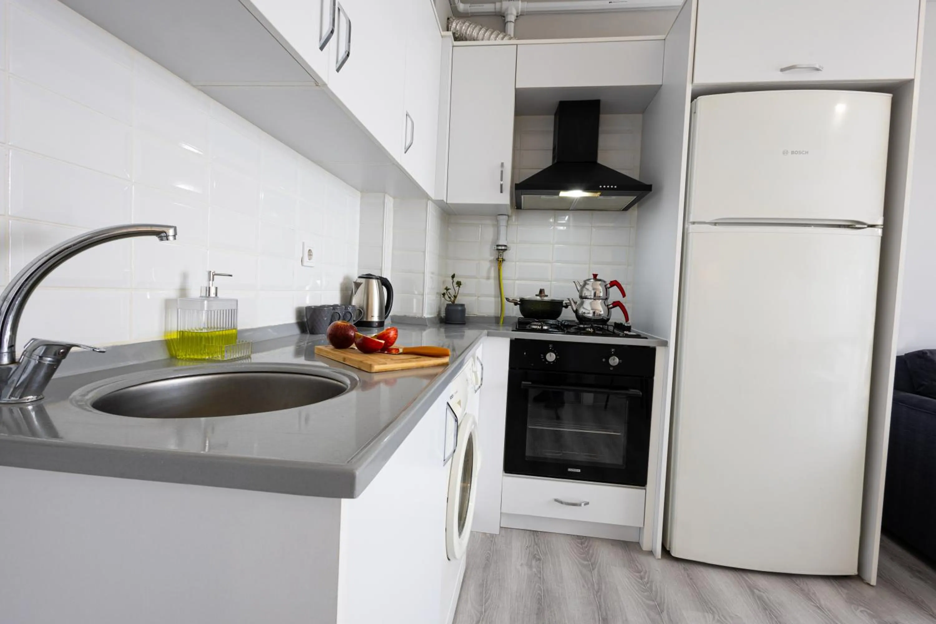 kitchen in ZAL SUİTE