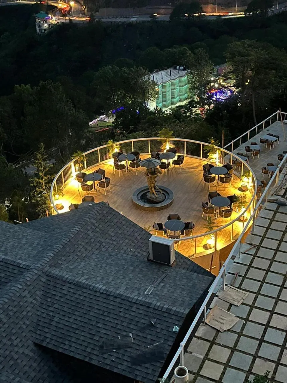 Bird's eye view in Anantam Resort & Spa