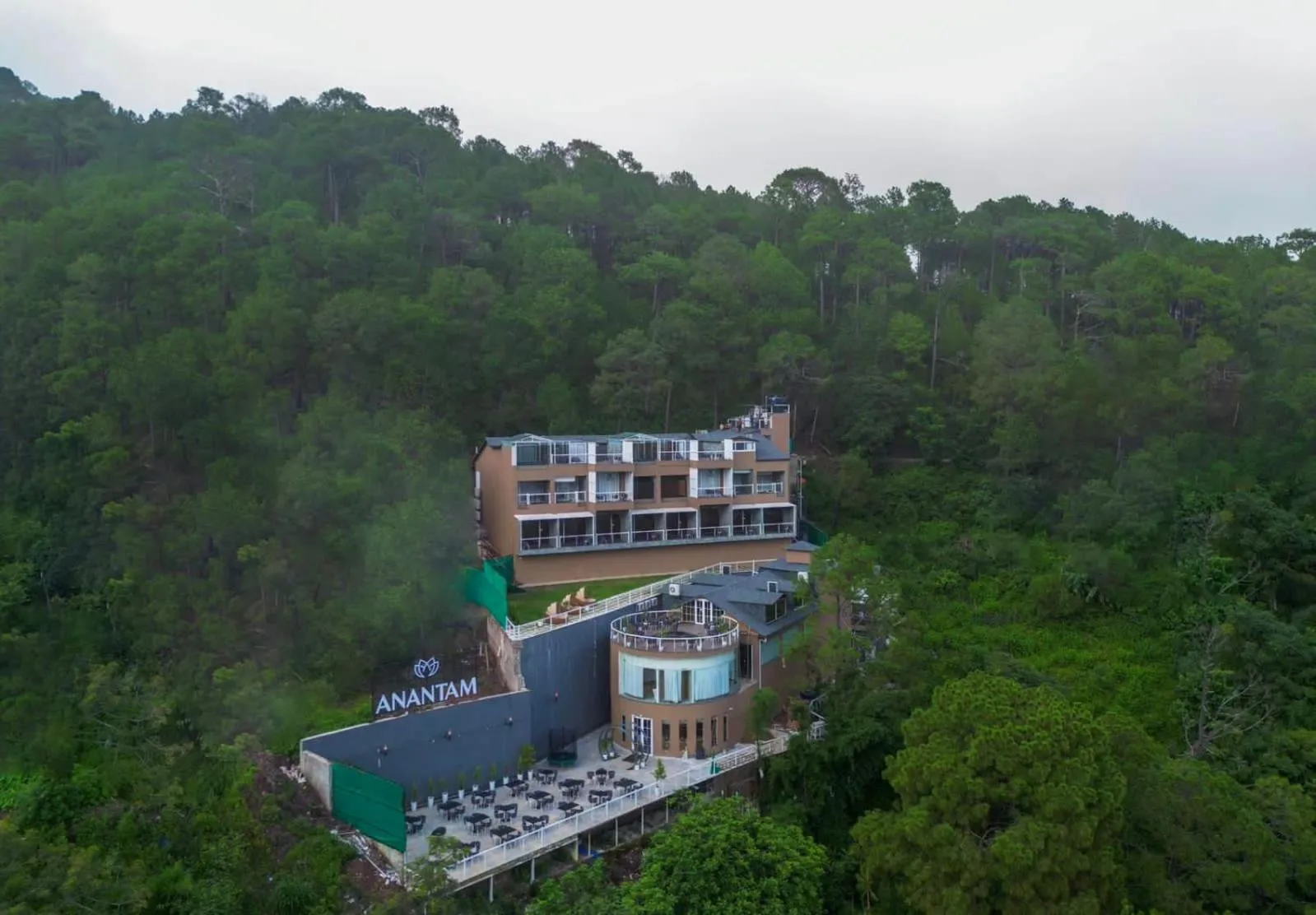 Bird's eye view in Anantam Resort & Spa