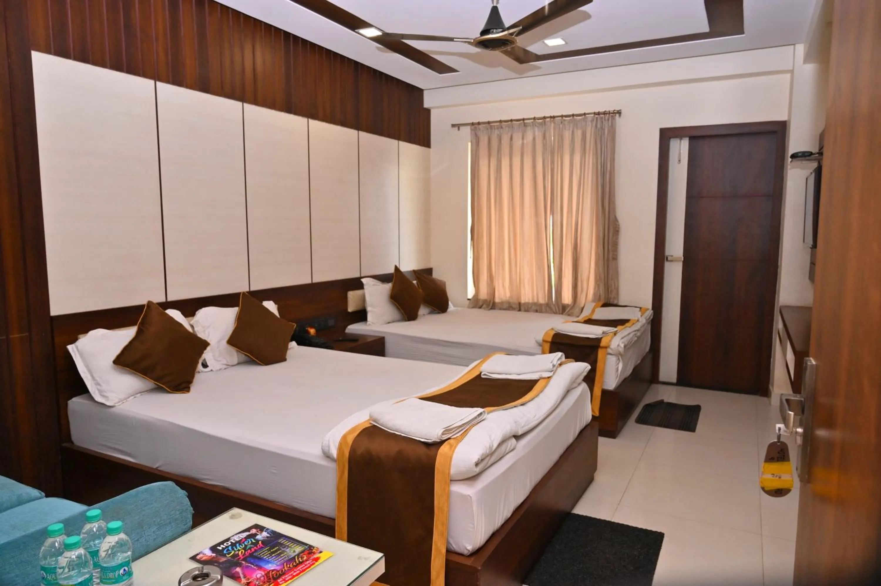 Bedroom, Bed in Hotel Silver Land New Digha with Rooftop Pool
