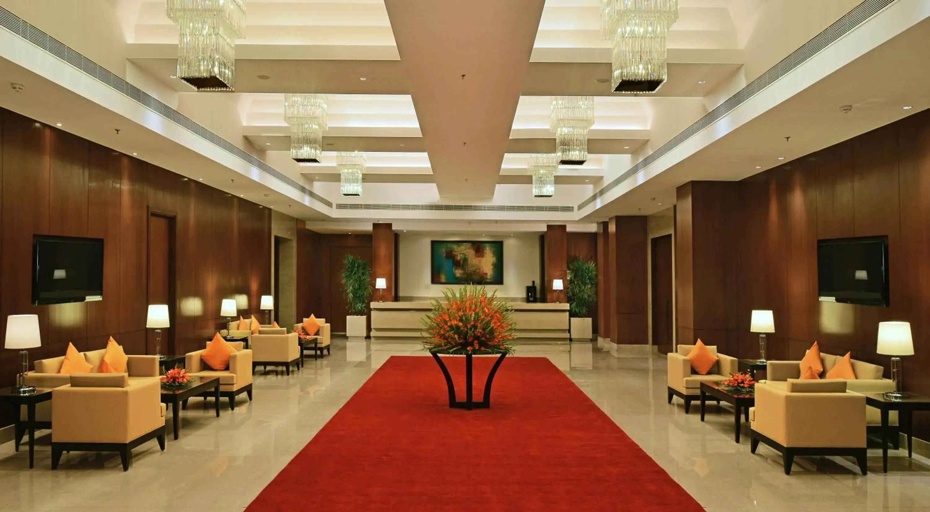 Lobby or reception in Park Plaza Chandigarh Zirakpur Lobby or reception in Park Plaza Chandigarh Zirakpur