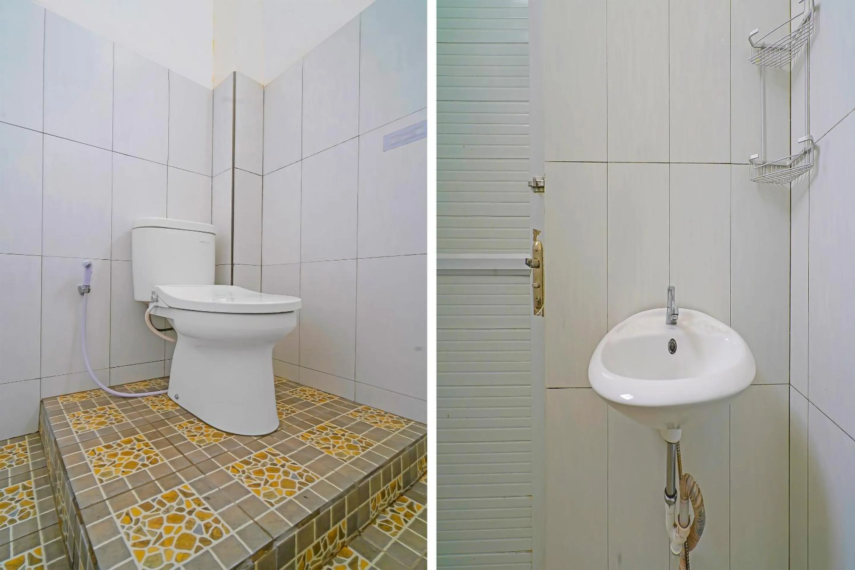 Bathroom in Collection O 92634 Villa Ds