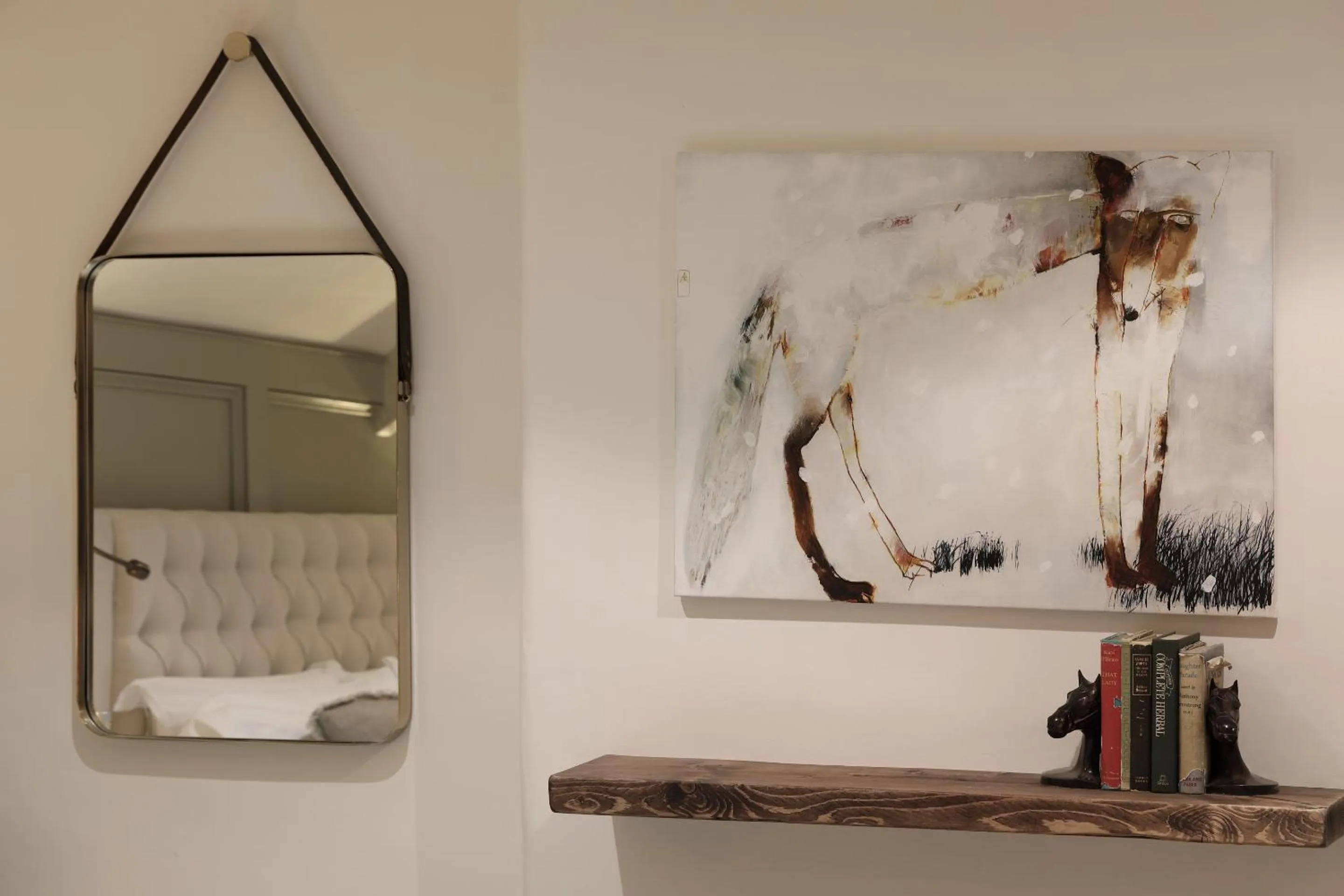 Bedroom in The Feathered Nest