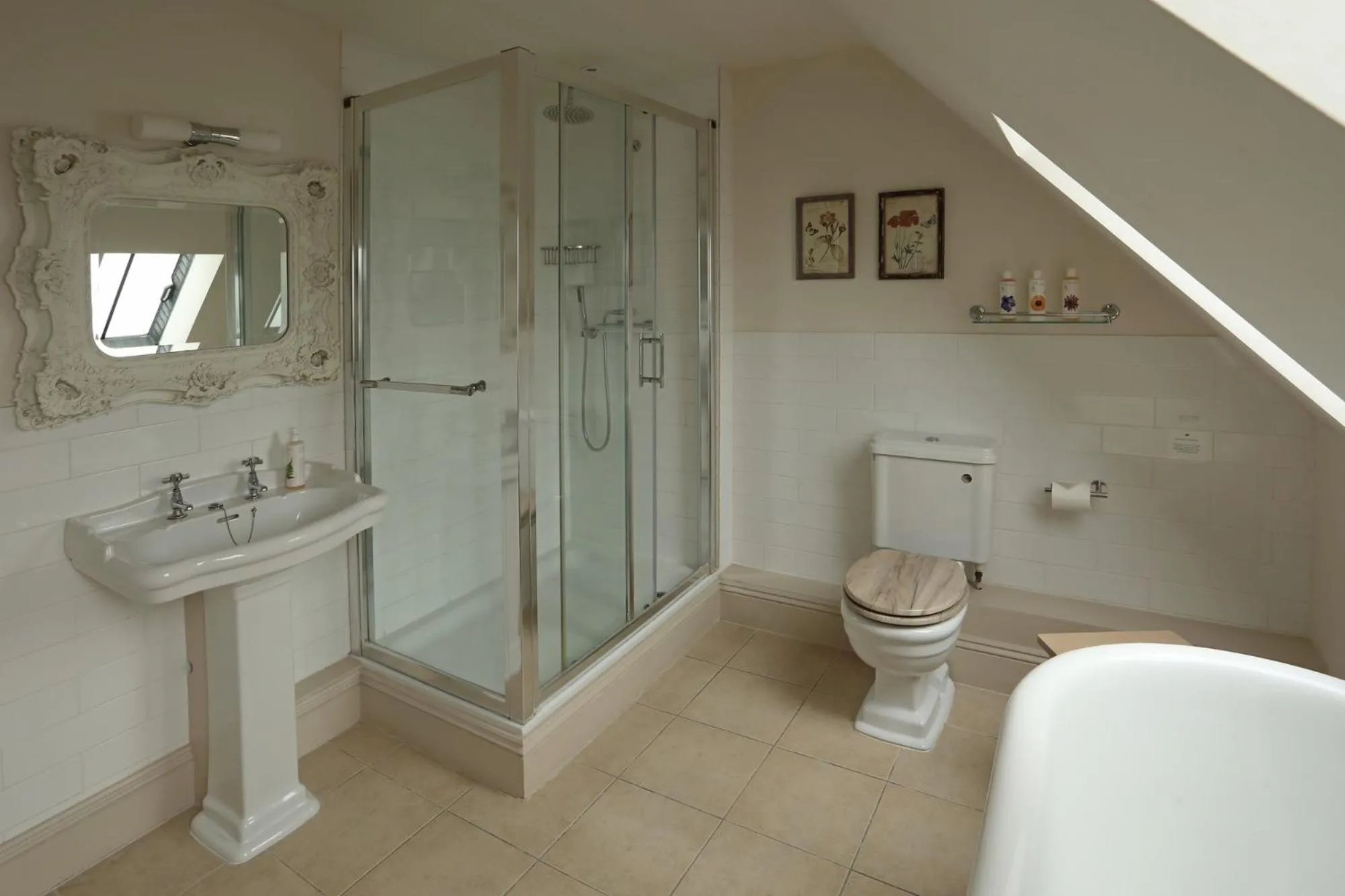 Bathroom in The Feathered Nest Inn