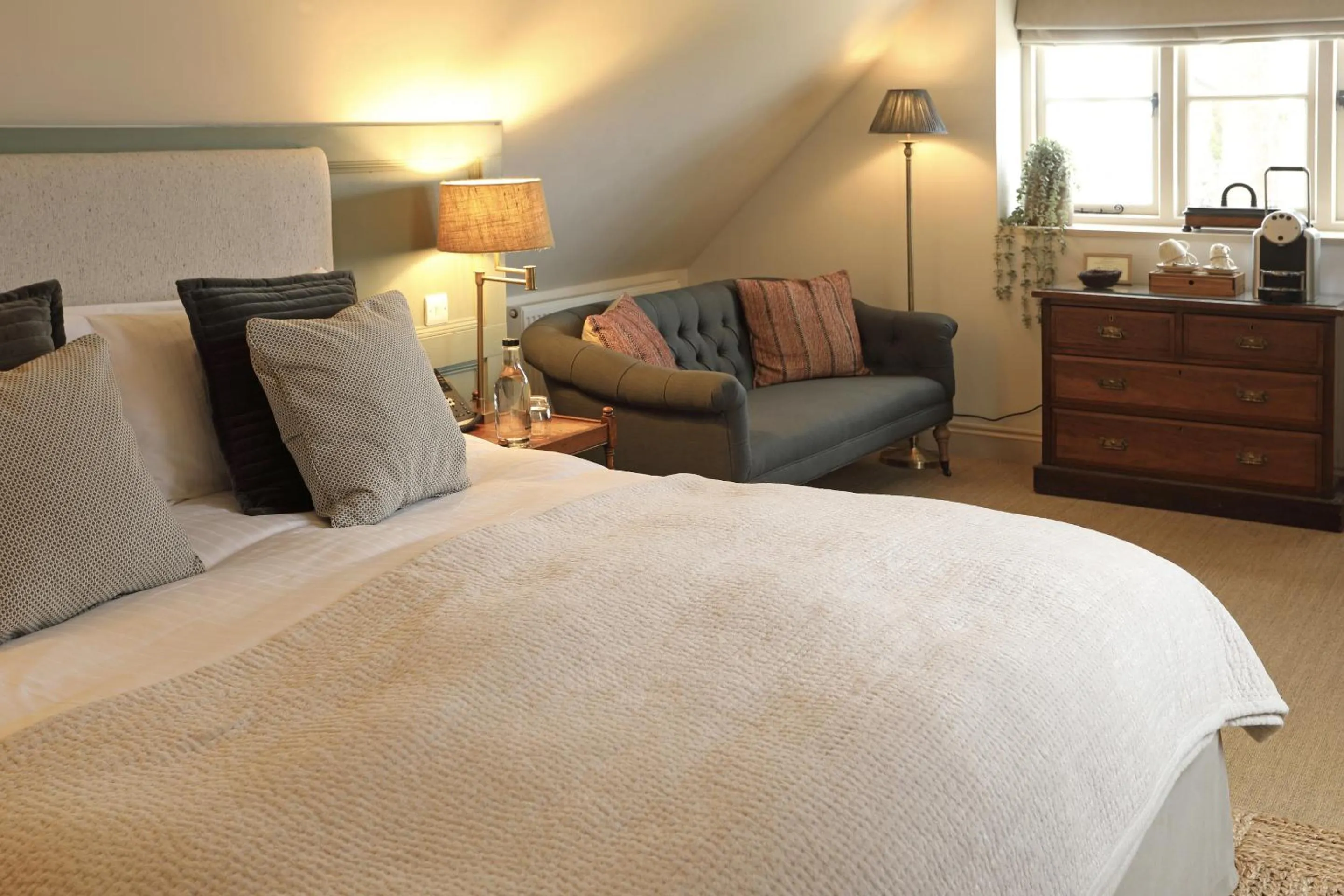 Bedroom in The Feathered Nest