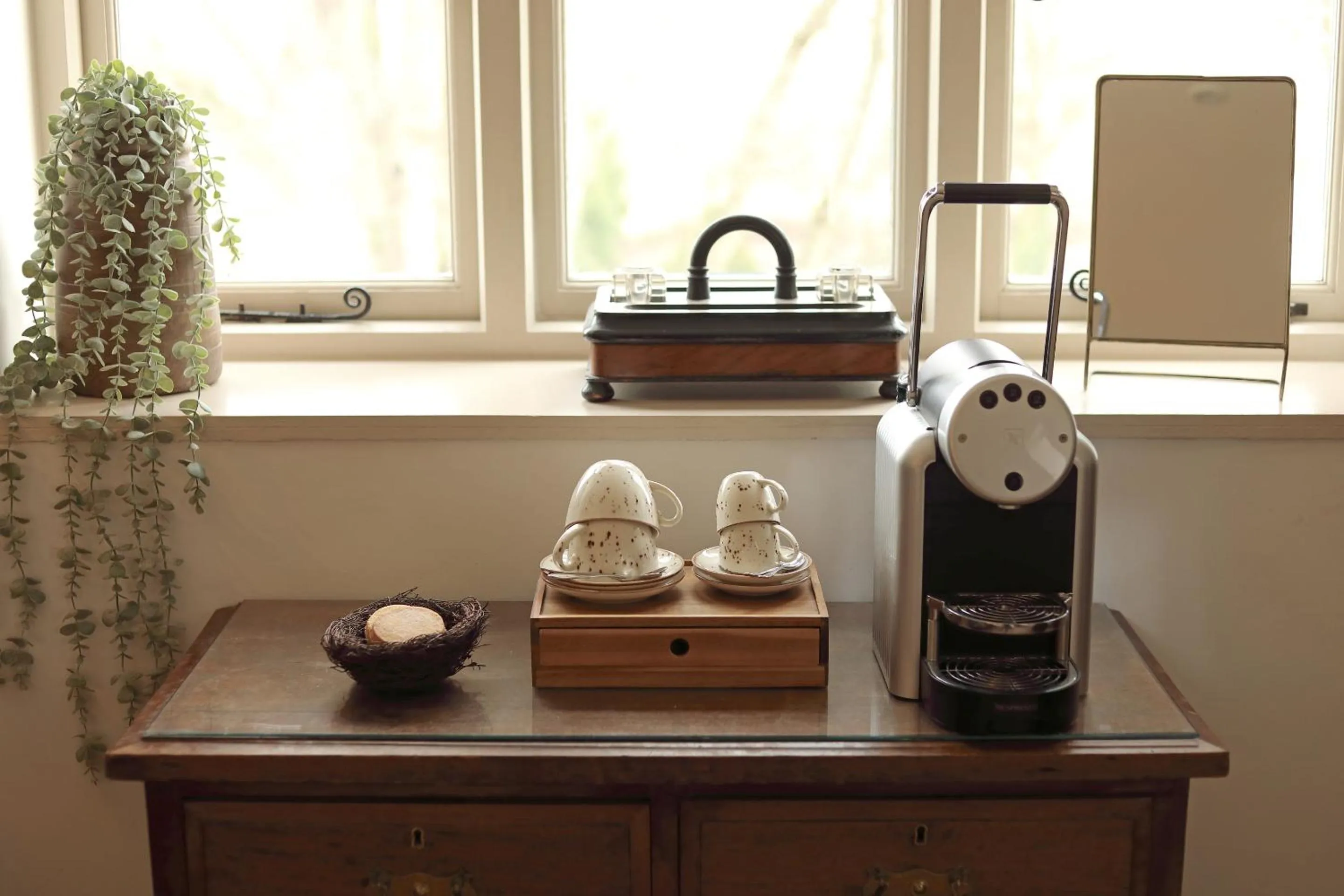 Bedroom in The Feathered Nest