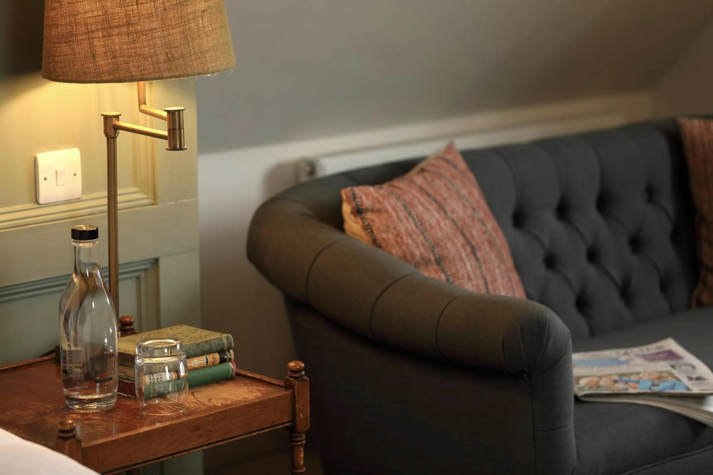 Bedroom in The Feathered Nest