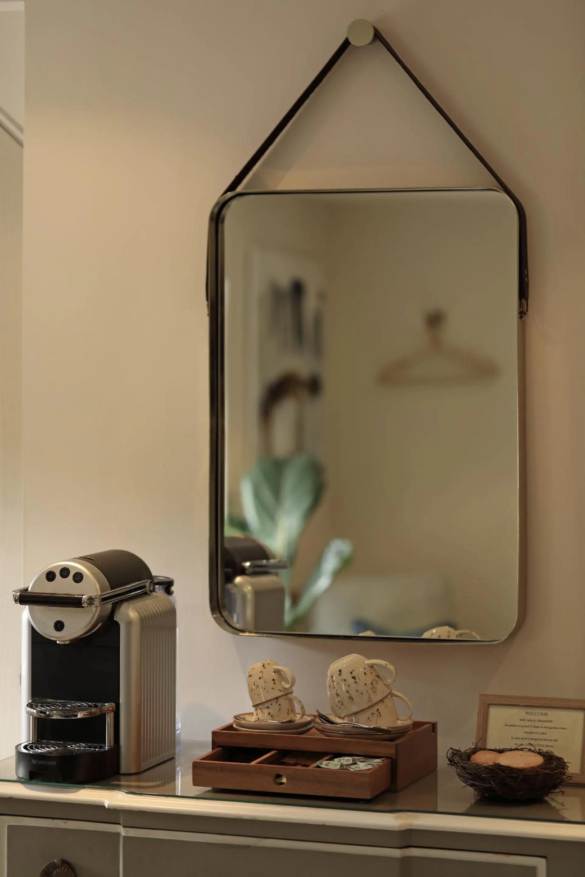 Bedroom in The Feathered Nest