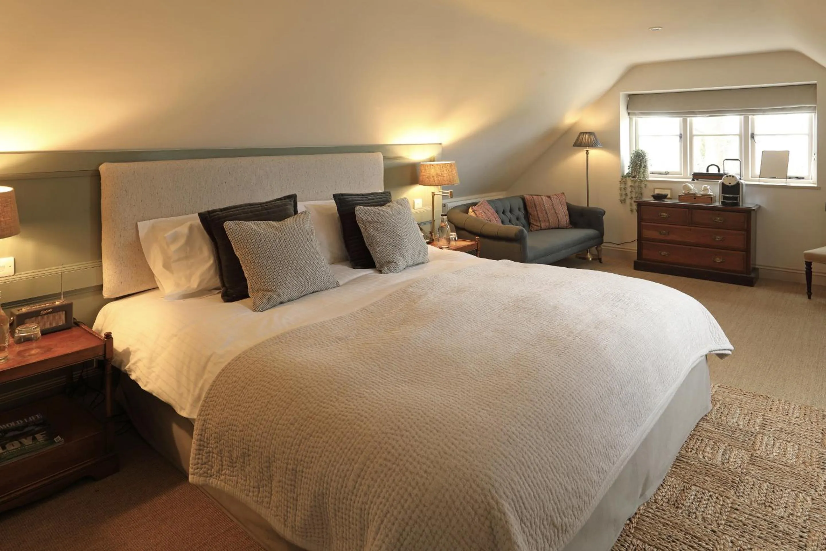 Bedroom in The Feathered Nest