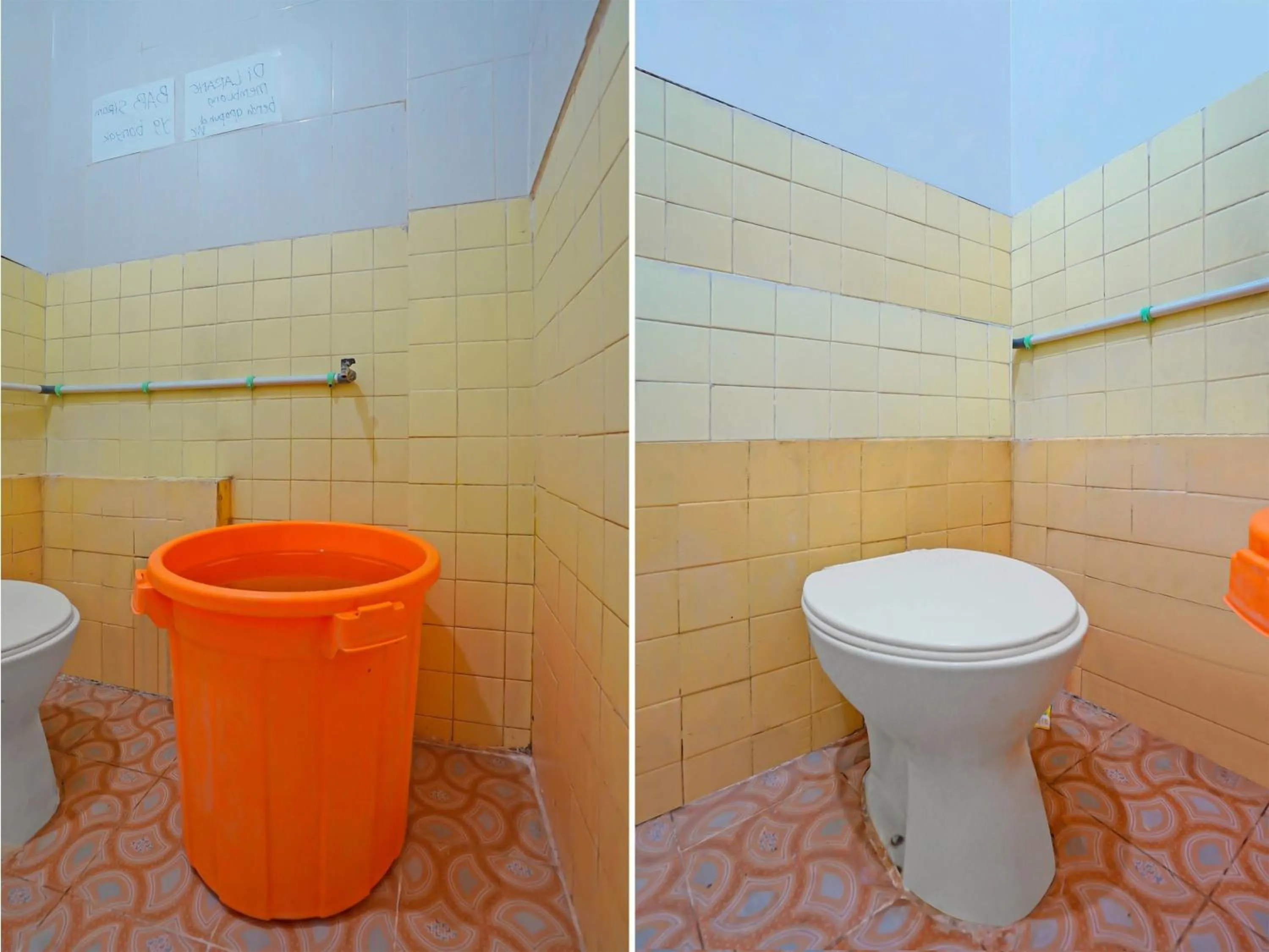 Bathroom in OYO Life 92651 Meir E-homestay Syariah