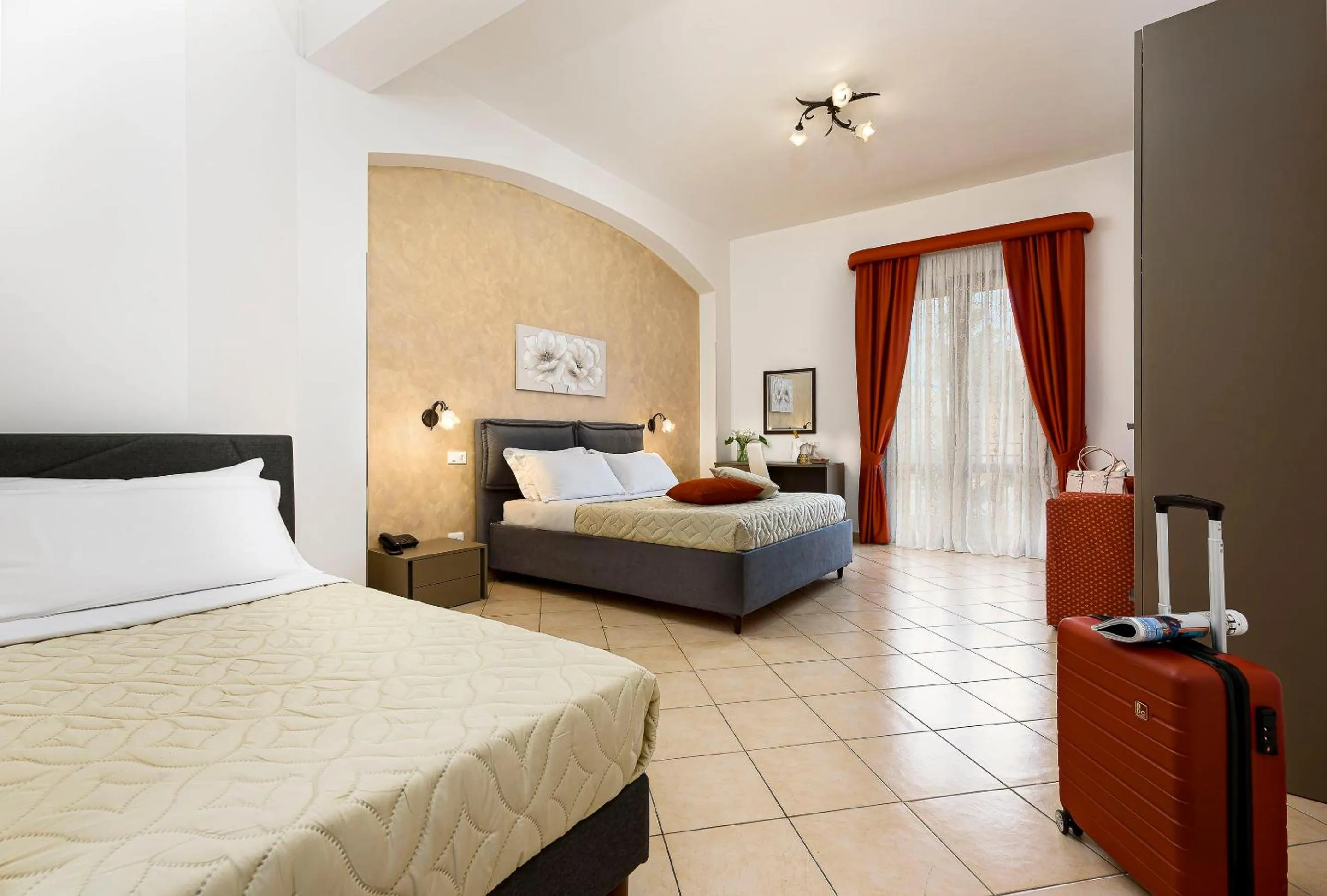 Bedroom, Bed in Hotel La Darsena