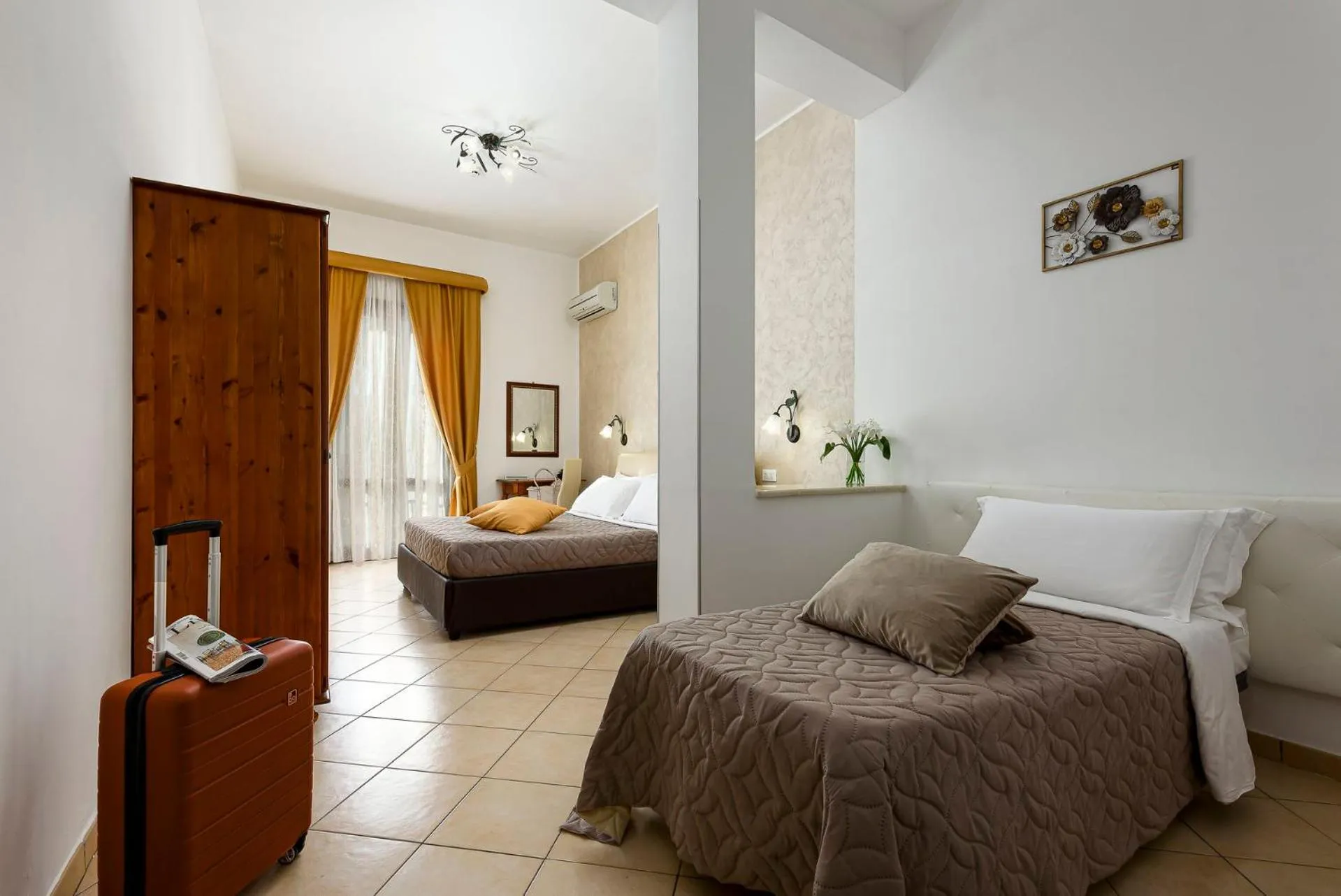 Bed in Hotel La Darsena