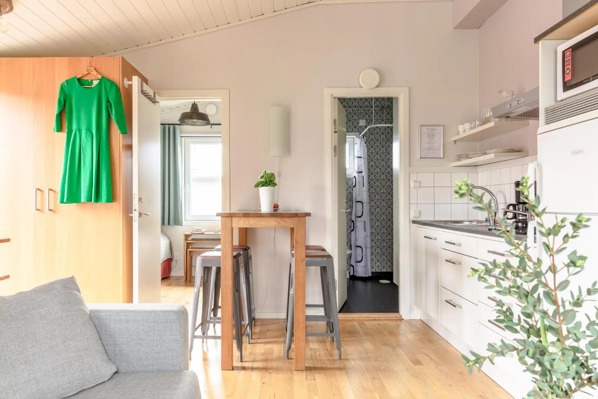 Seating area in Kronocamping Lidköping