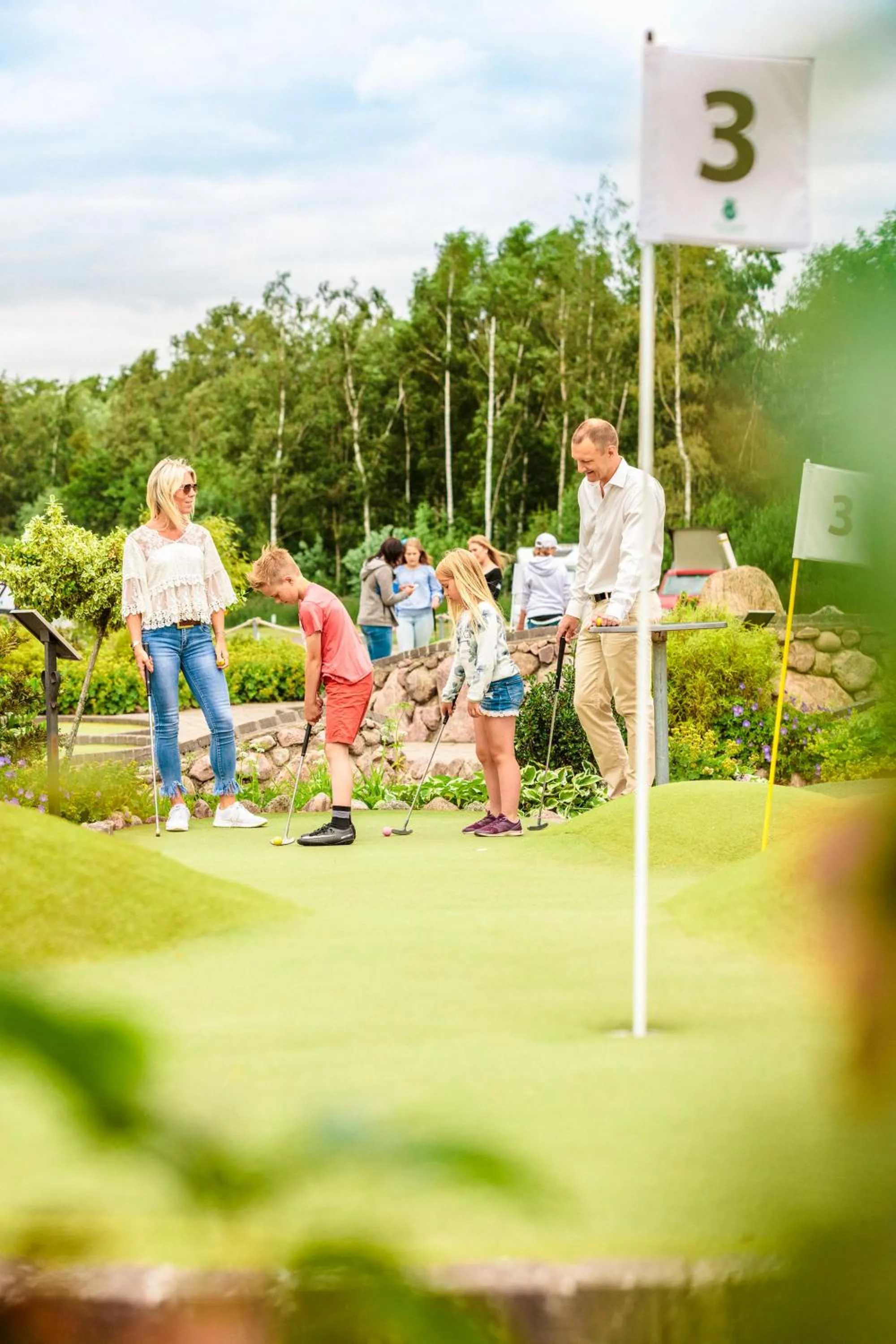 People in Kronocamping Lidköping