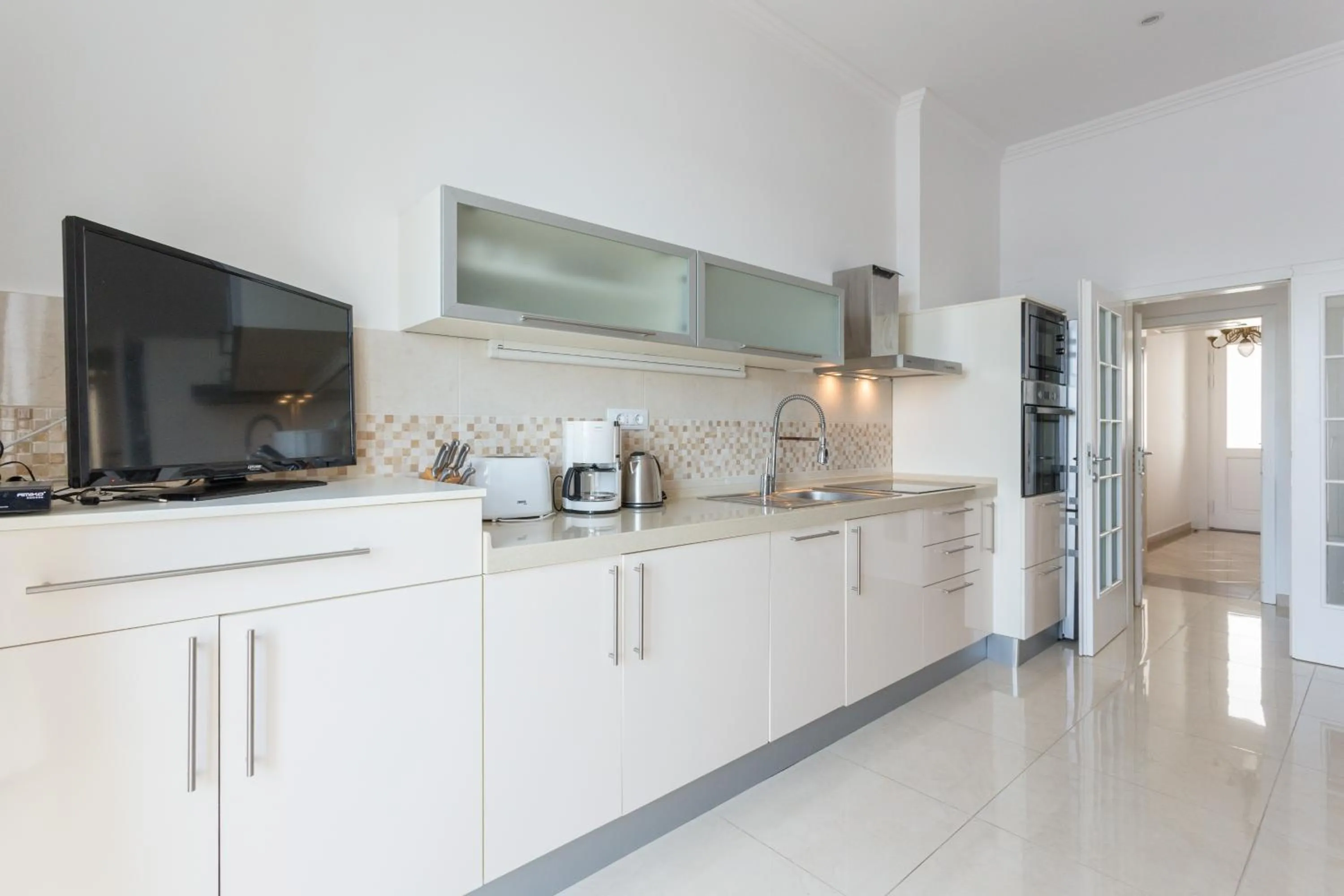 Kitchen or kitchenette in Apartments Villa Victoria