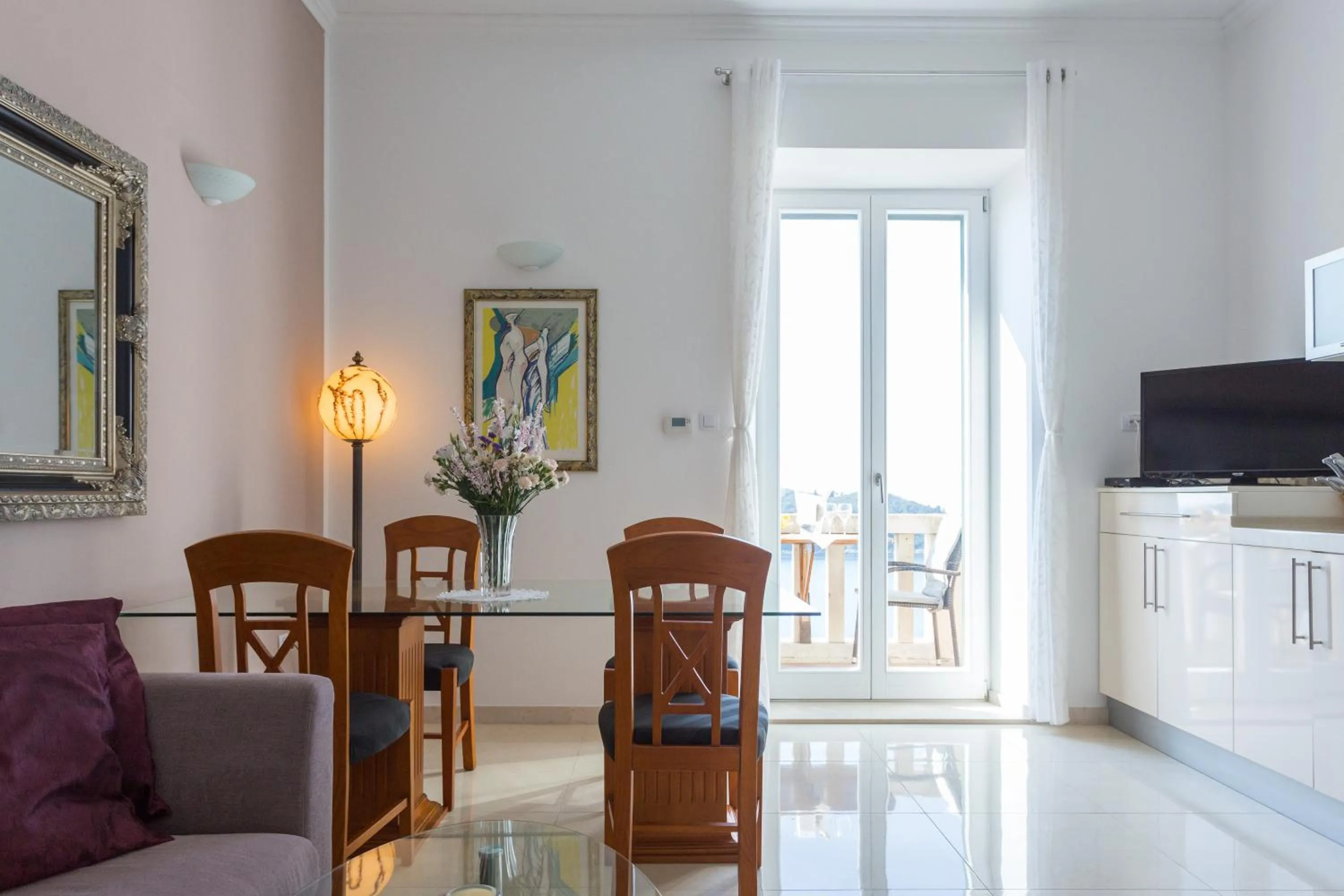 Dining area in Apartments Villa Victoria
