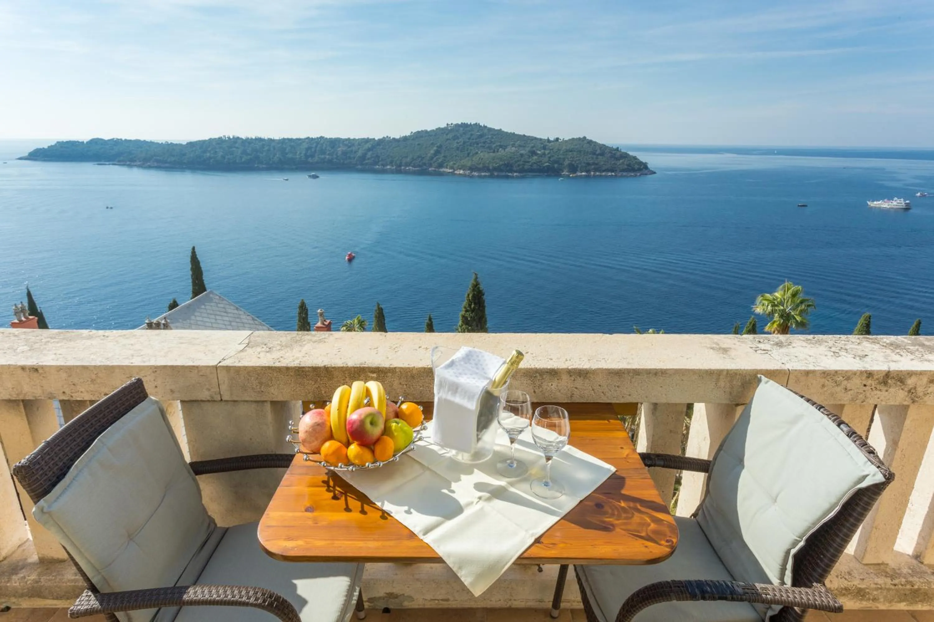 Balcony/Terrace in Apartments Villa Victoria
